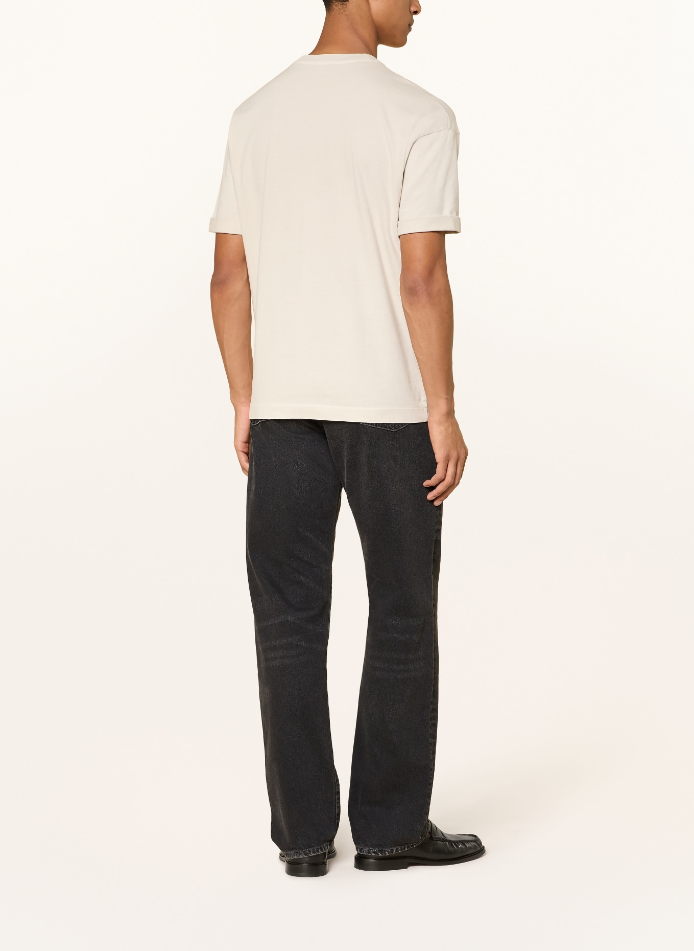 DRYKORN T-Shirt THILO: ECRU