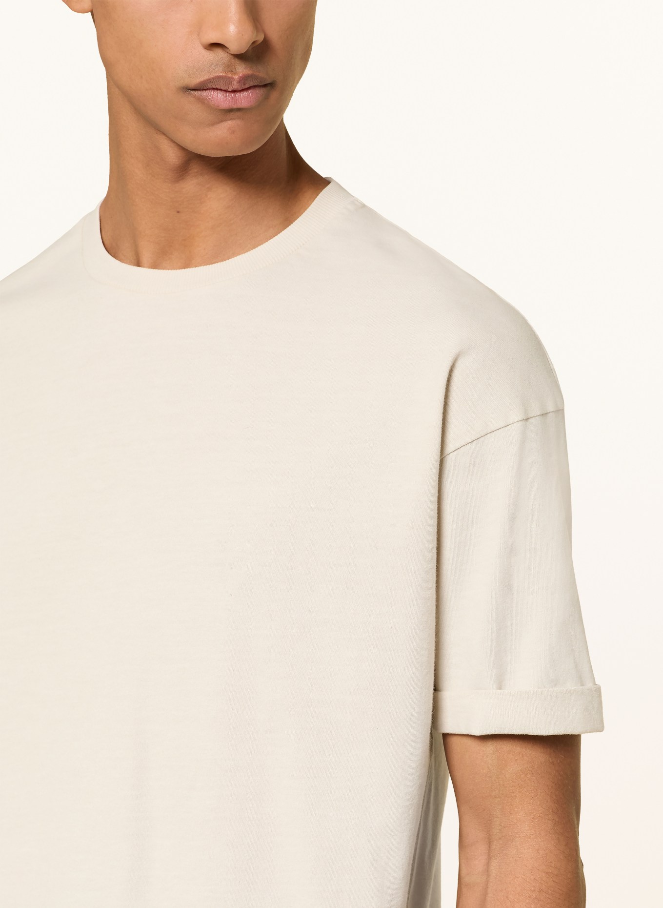 DRYKORN T-Shirt THILO: ECRU