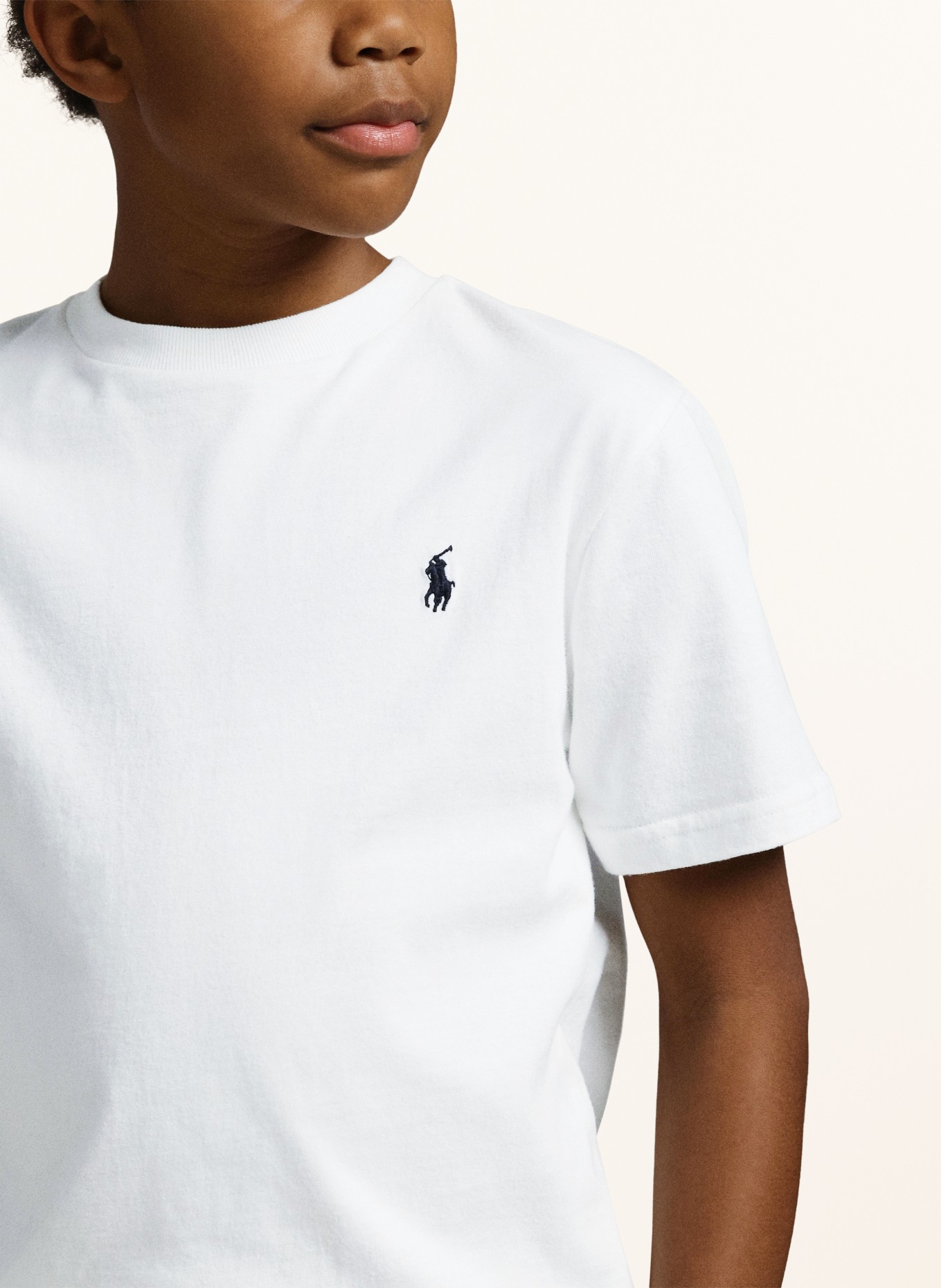 POLO RALPH LAUREN T-shirt: WHITE