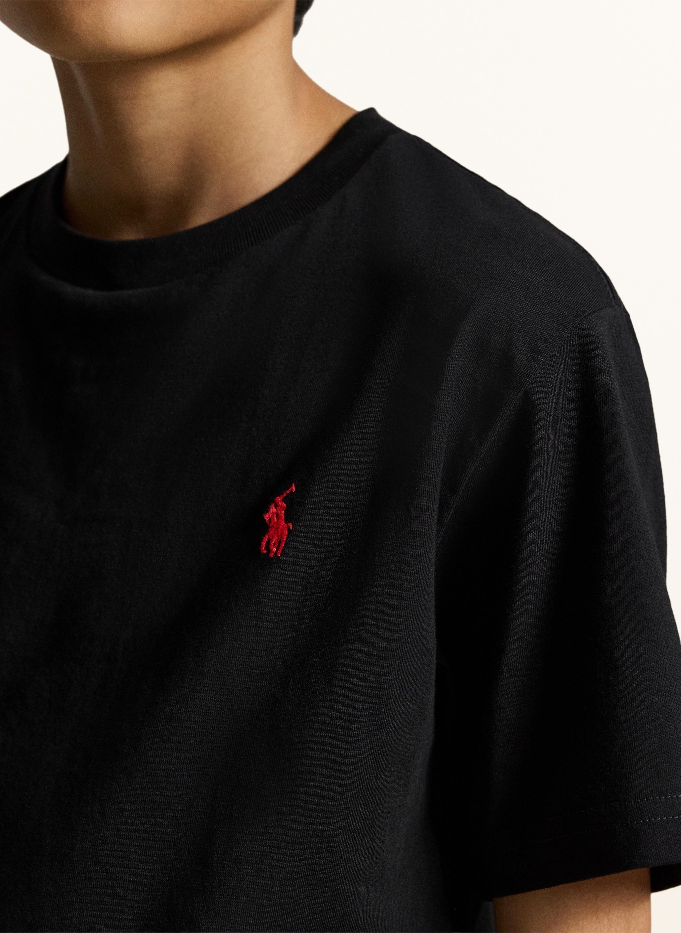 POLO RALPH LAUREN T-shirt: BLACK