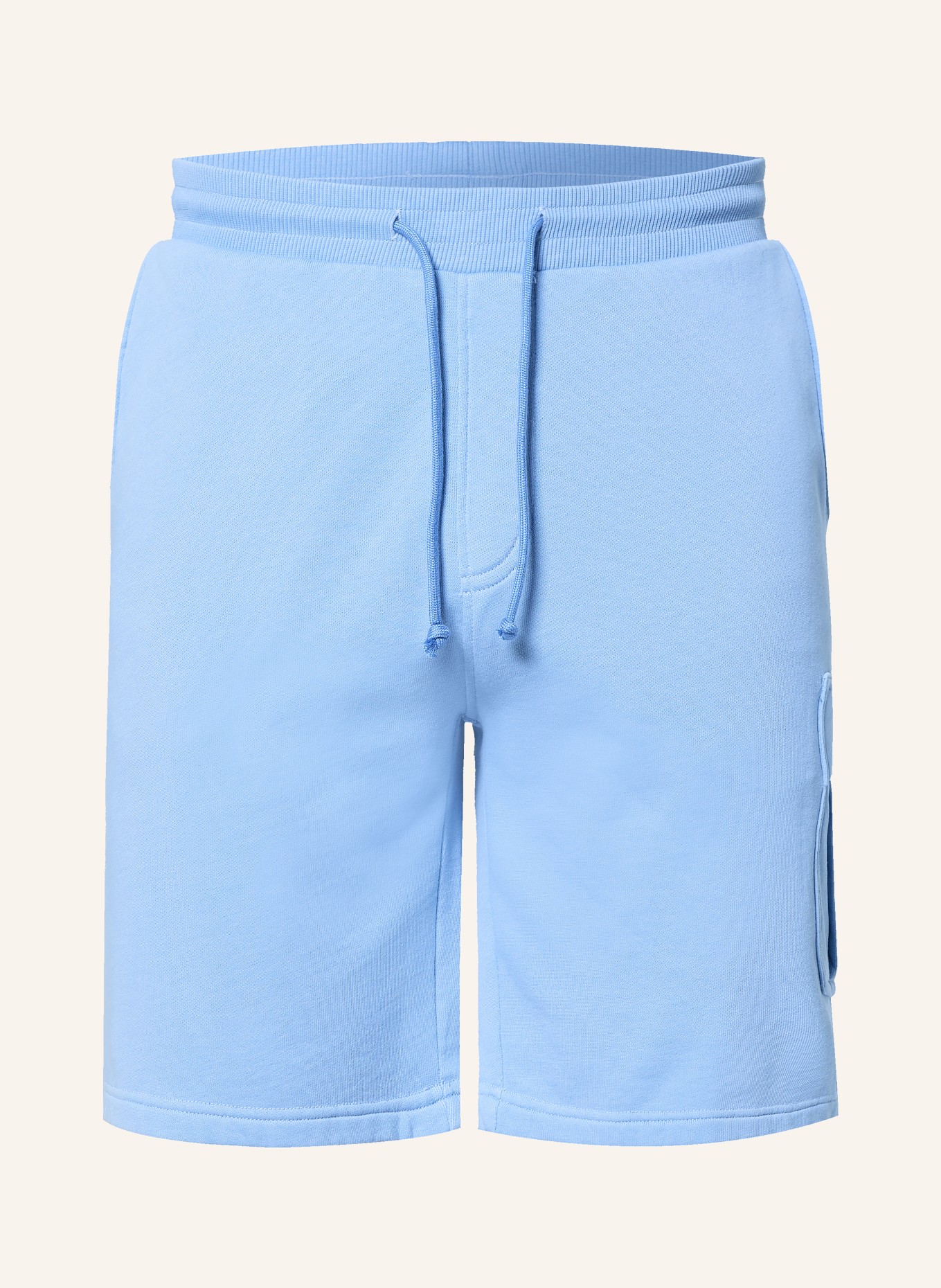 Juvia Sweatshorts: LICHTBLAUW