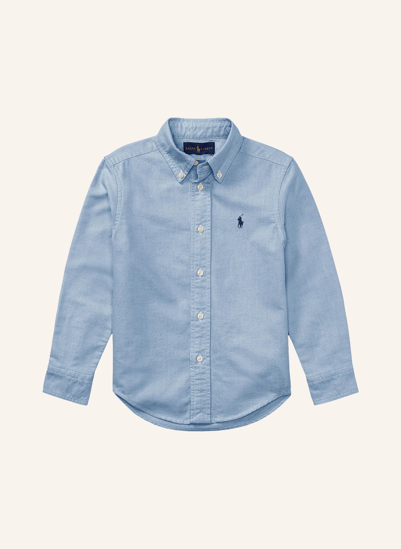 POLO RALPH LAUREN Hemd: LICHTBLAUW