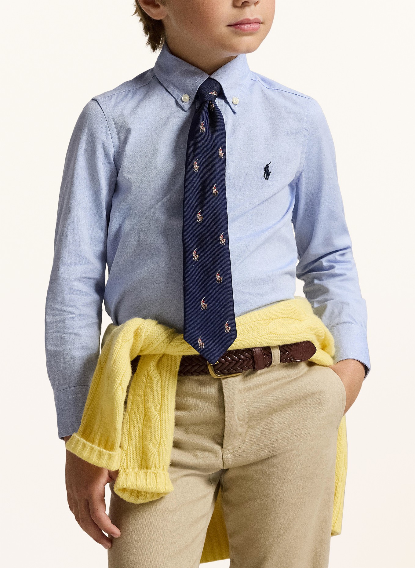 POLO RALPH LAUREN Hemd: LICHTBLAUW