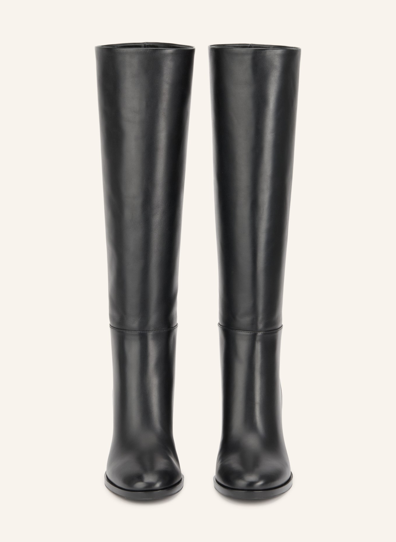 Gianvito Rossi Stiefel SANTIAGO: SCHWARZ