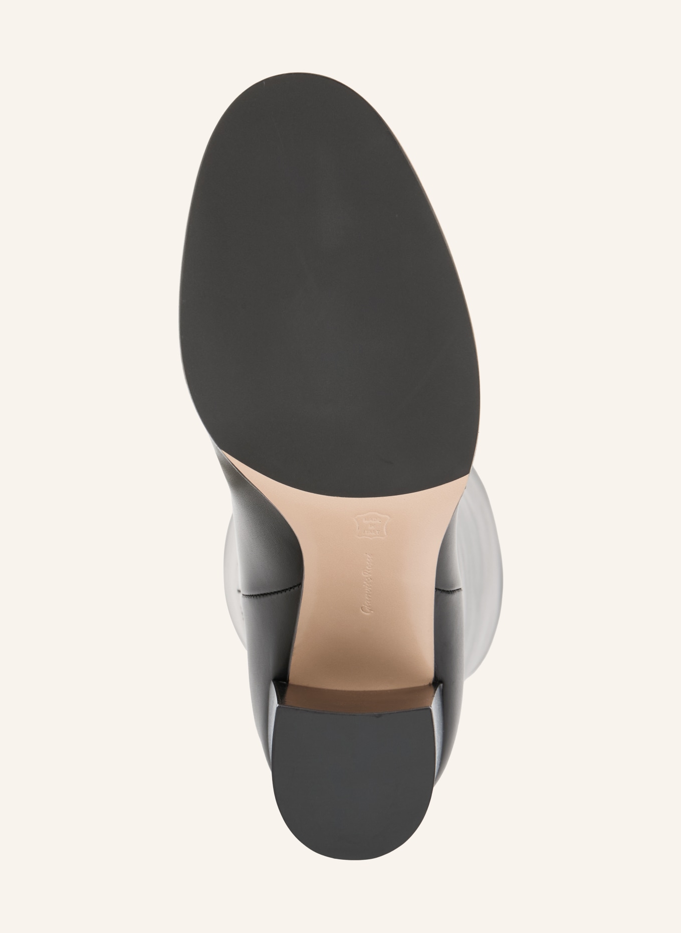 Gianvito Rossi Stiefel SANTIAGO: SCHWARZ