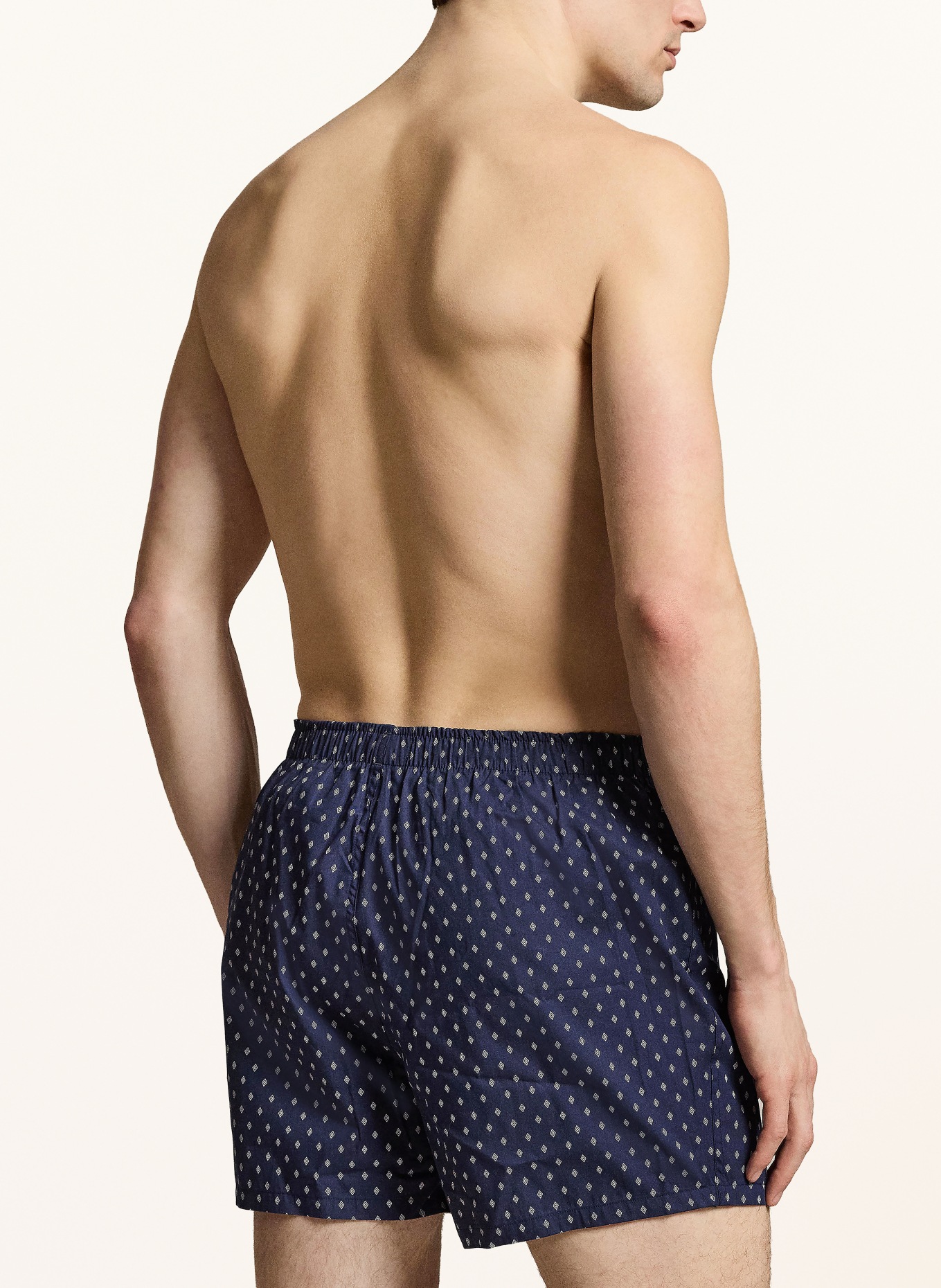 POLO RALPH LAUREN Tkané boxerky, 3 kusy v balení: TMAVĚ MODRÁ / MODRÁ / BÍLÁ
