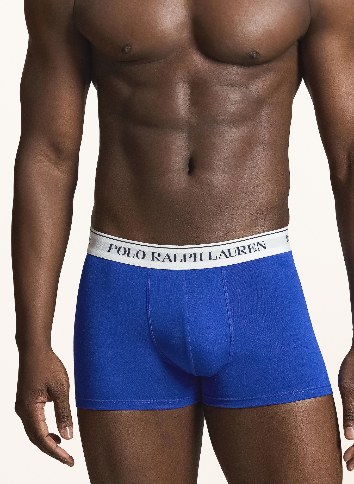 POLO RALPH LAUREN Set van 3 boxershorts: BLAUW / ORANJE / WIT