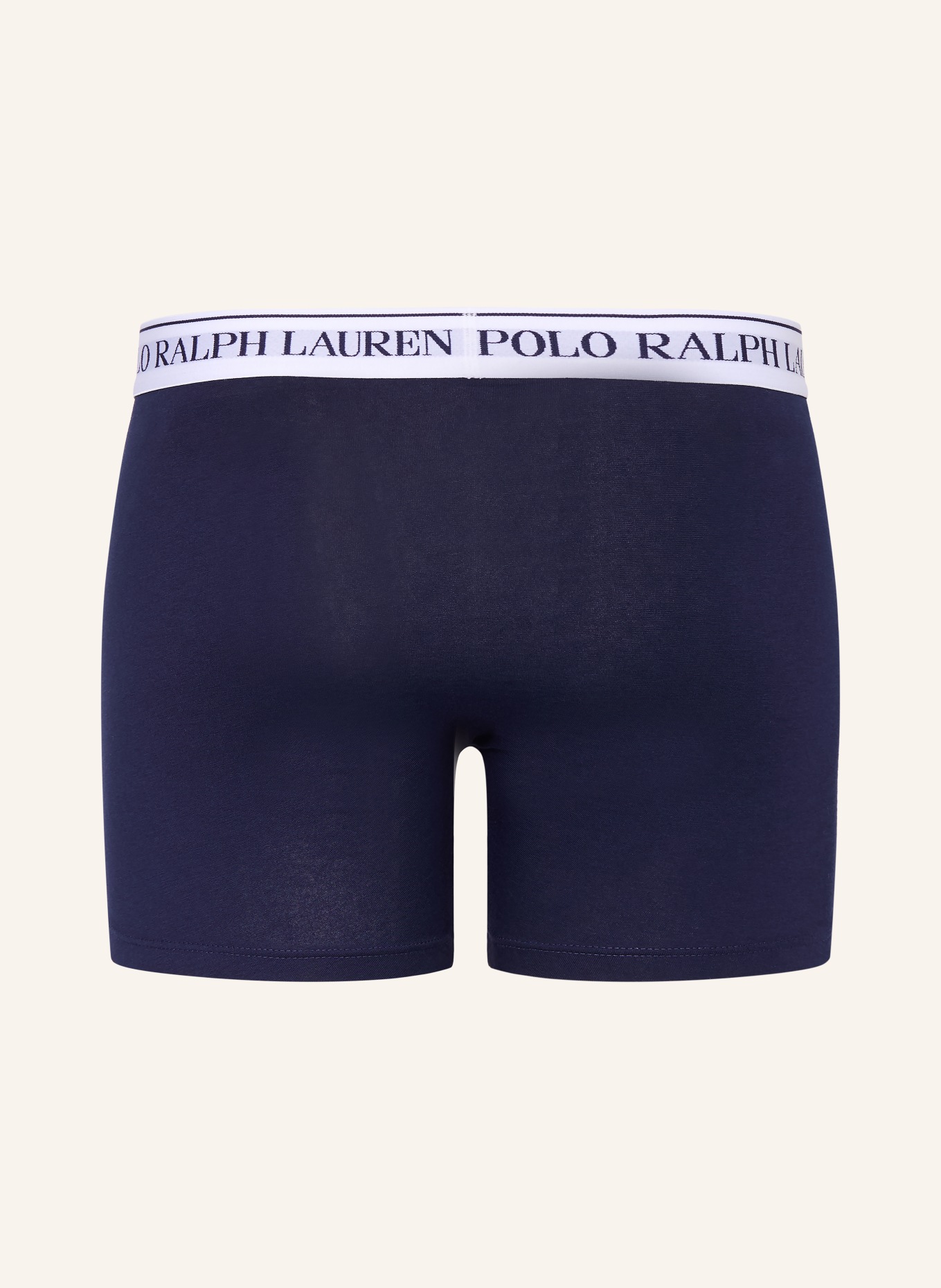 POLO RALPH LAUREN 3-pack boxershorts: DONKERBLAUW / WIT