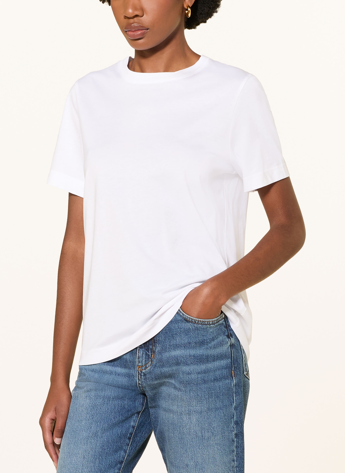 BOSS T-shirt ECOSA: WHITE