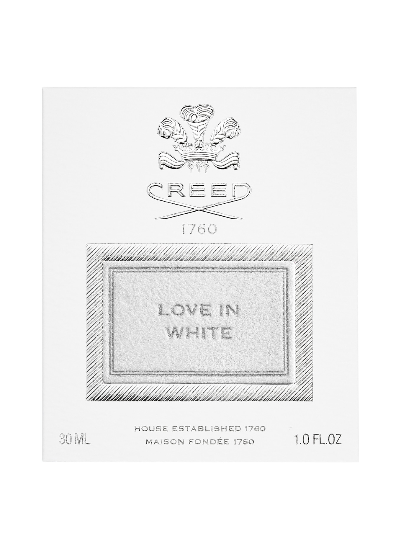 CREED LOVE IN WHITE