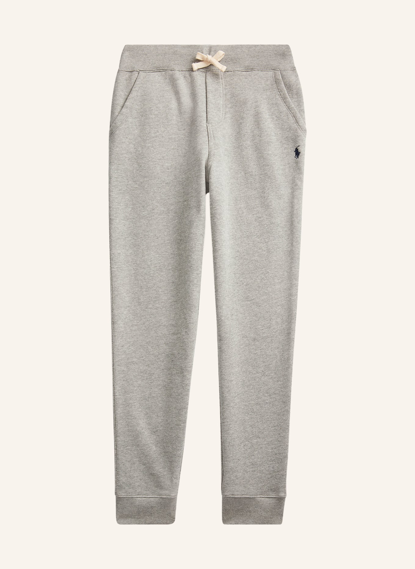 POLO RALPH LAUREN Joggingbukser: GRÅ