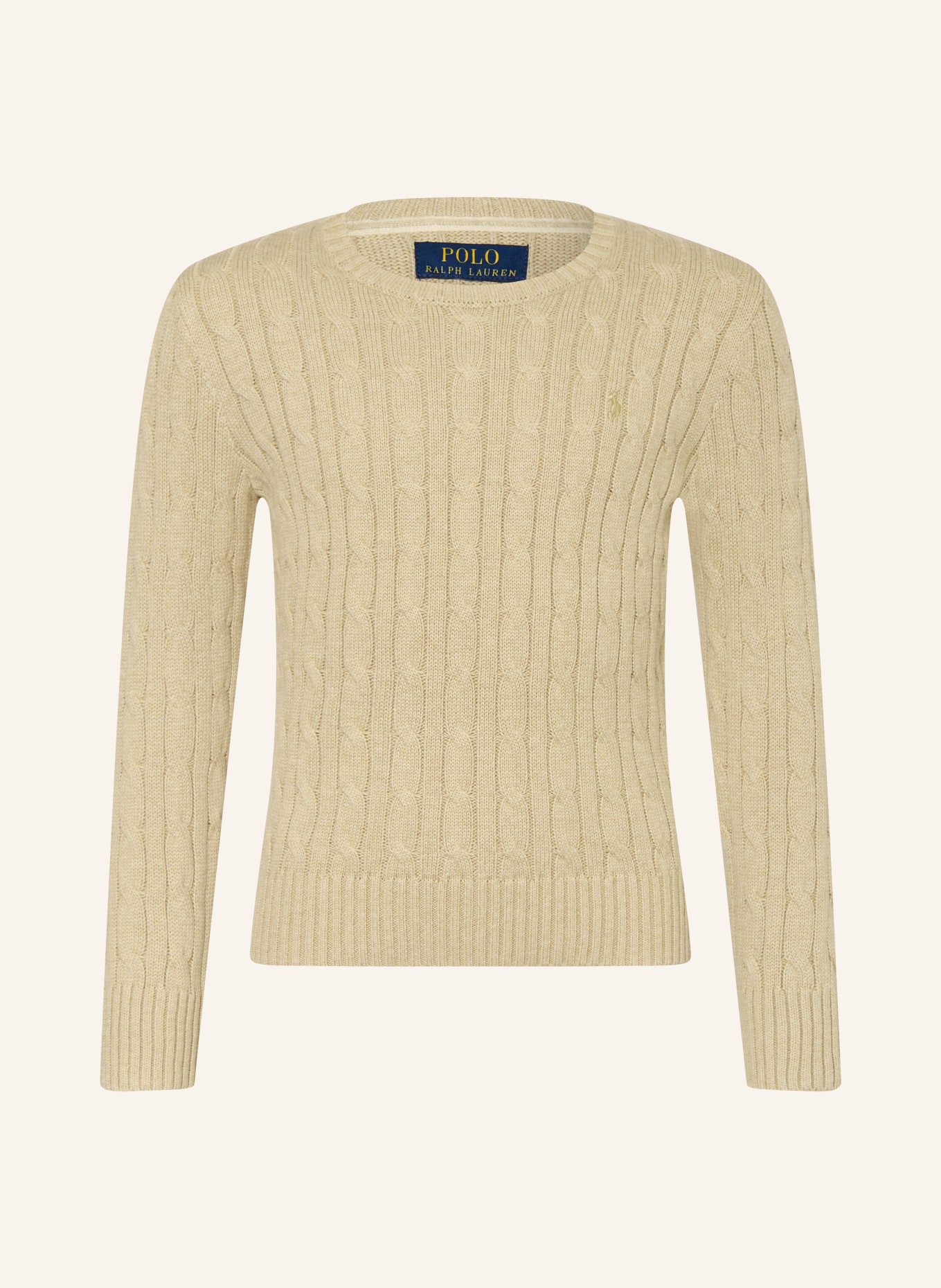 POLO RALPH LAUREN Svetr: BÉŽOVÁ