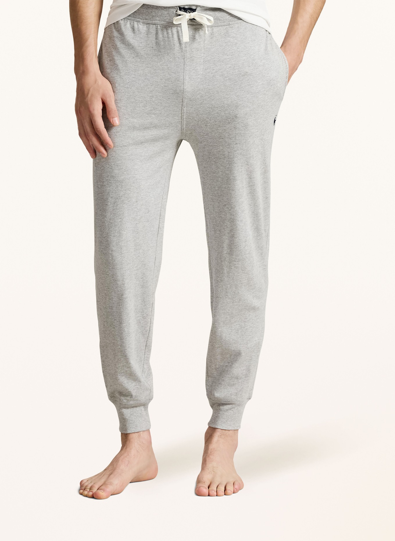 POLO RALPH LAUREN Lounge-Hose: HELLGRAU