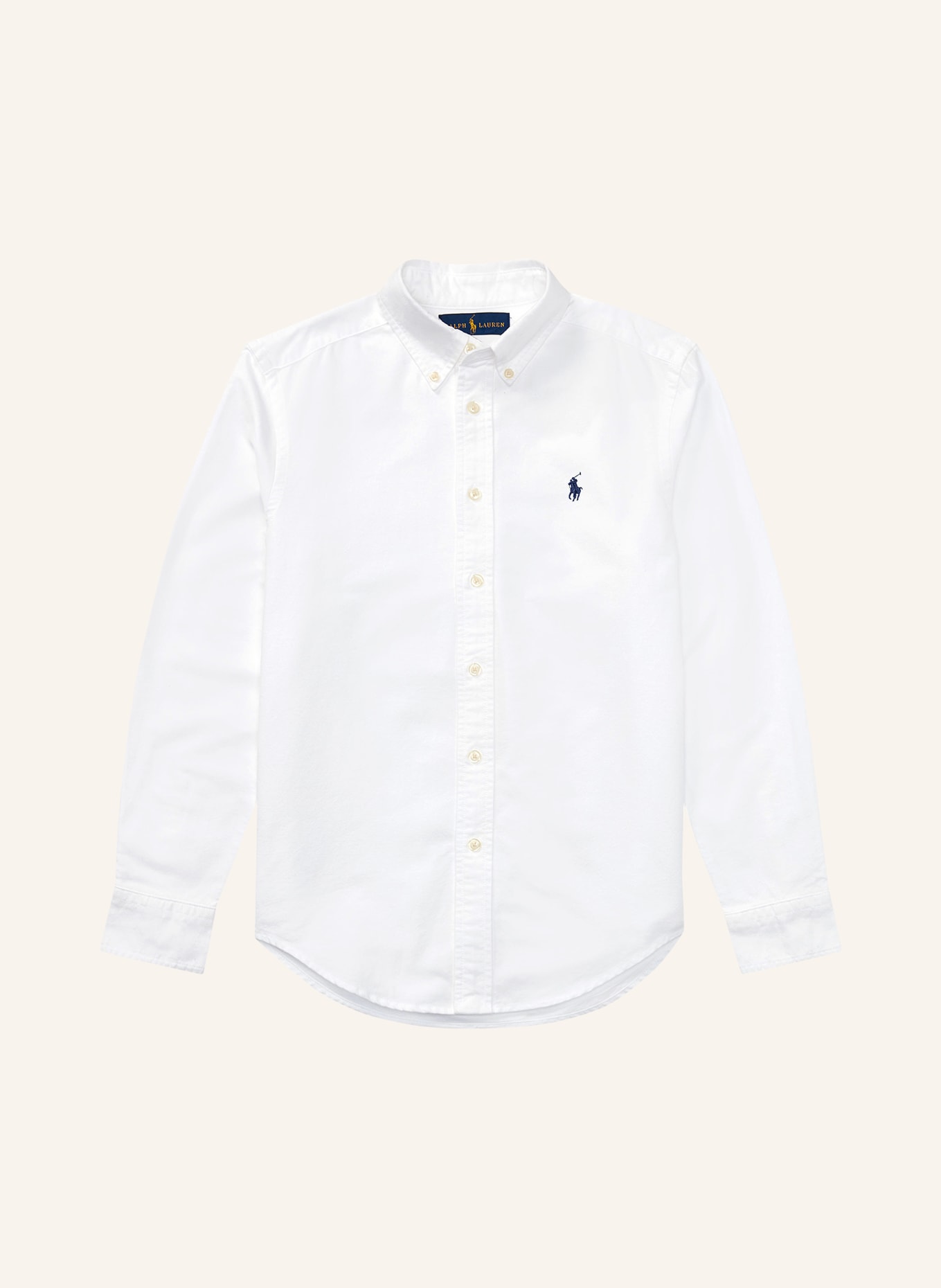 POLO RALPH LAUREN Oxford-overhemd: WIT
