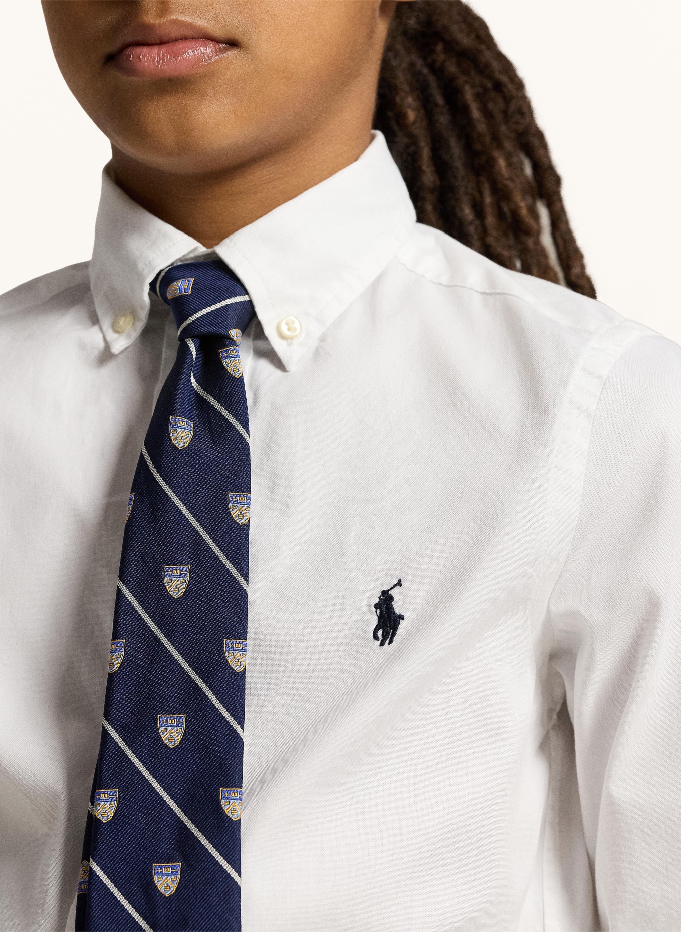 POLO RALPH LAUREN Oxford-overhemd: WIT