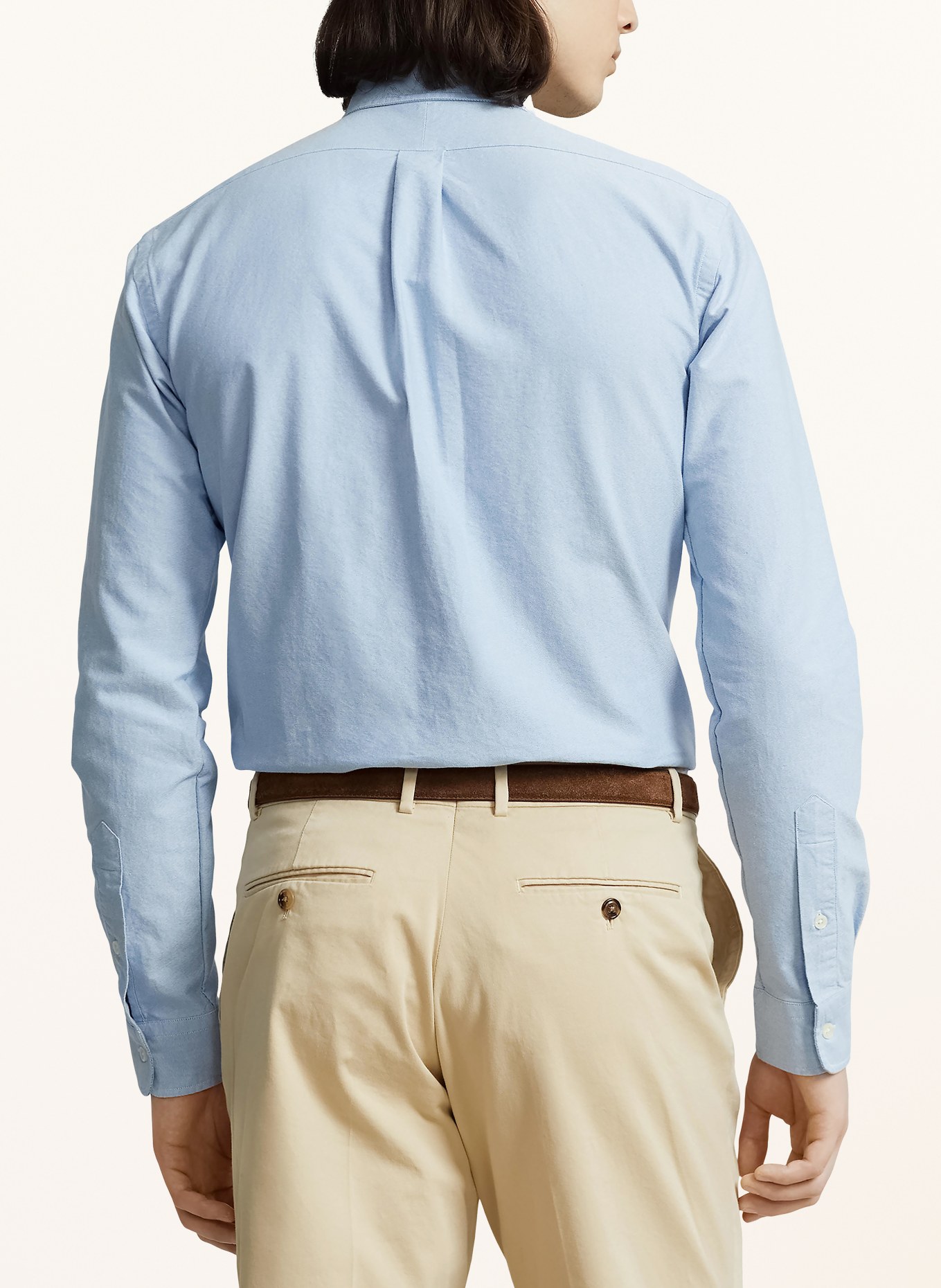 POLO RALPH LAUREN Overhemd Custom Fit: LICHTBLAUW