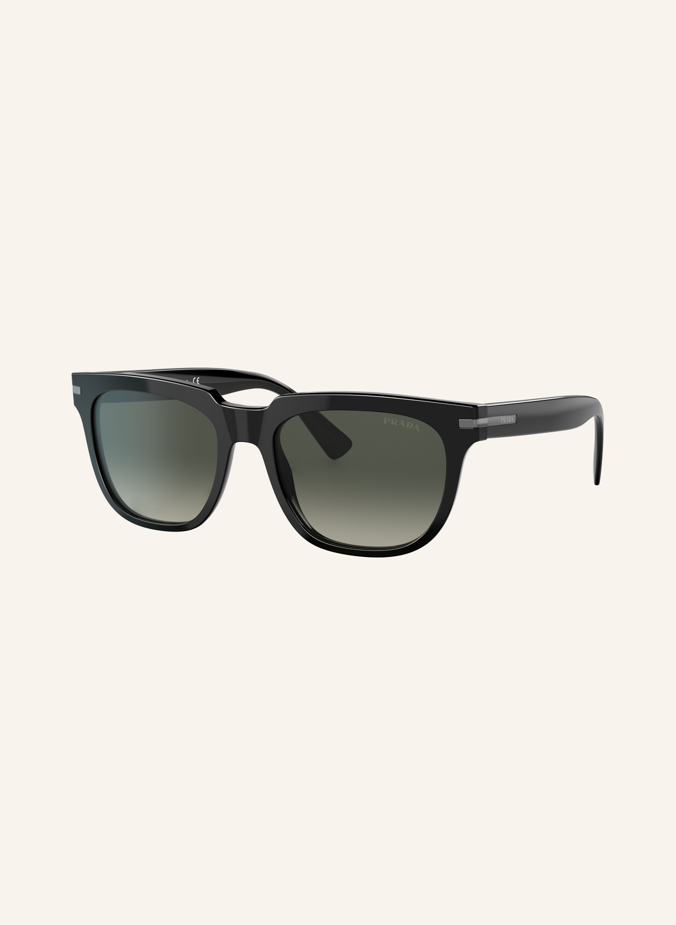 PRADA Solbriller PR 04YS: SORT/GRÅ GRADERING