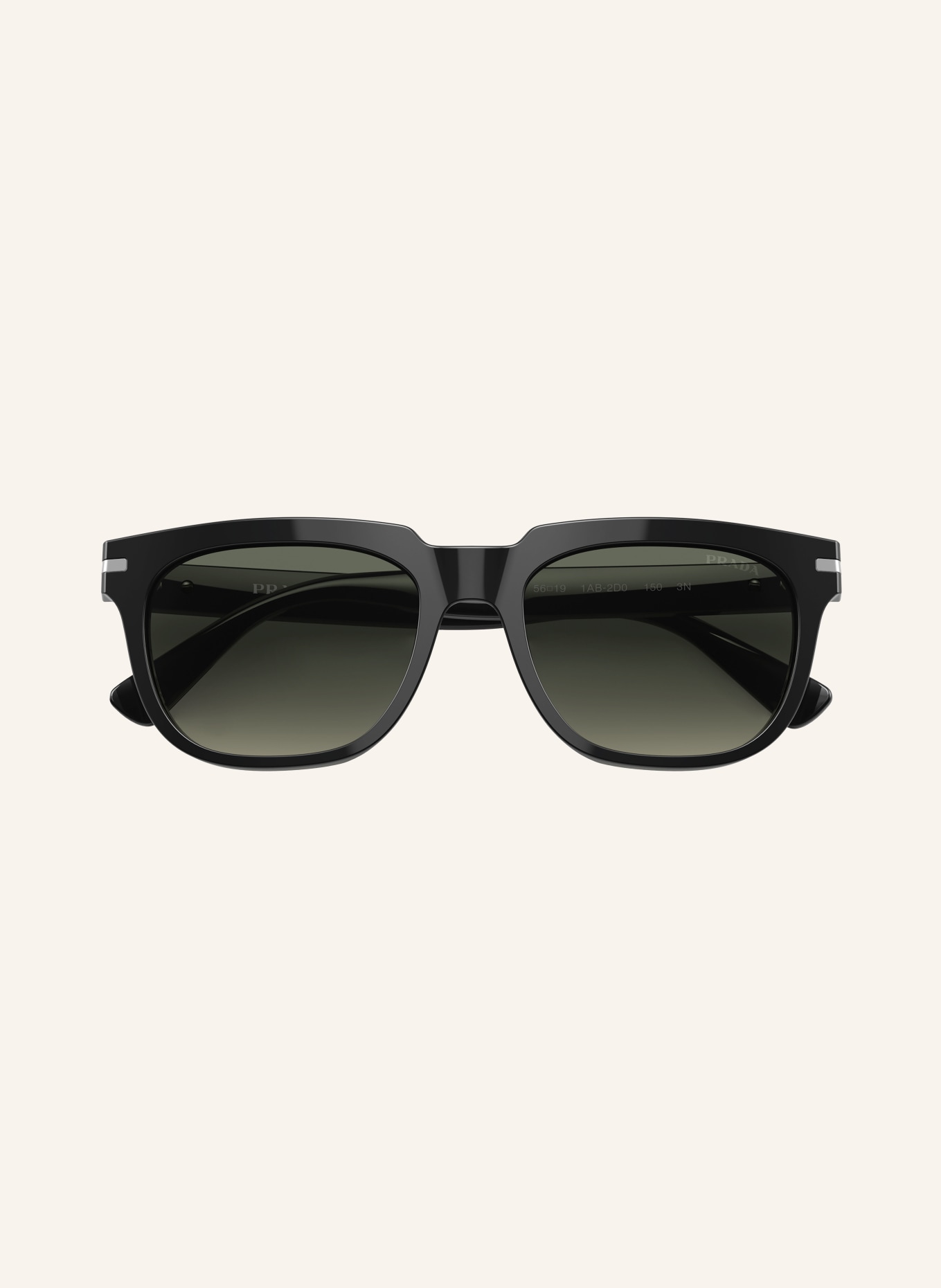 PRADA Solbriller PR 04YS: SORT/GRÅ GRADERING