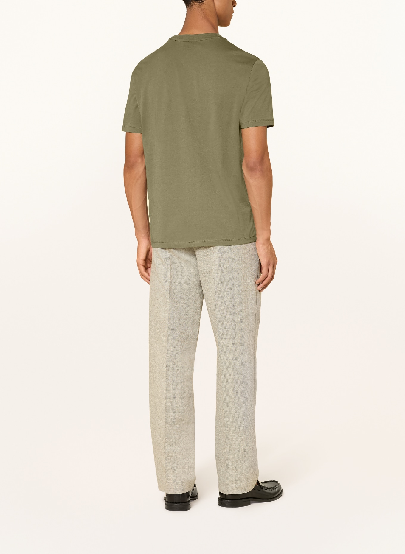 HUGO T-Shirt DERO: OLIV
