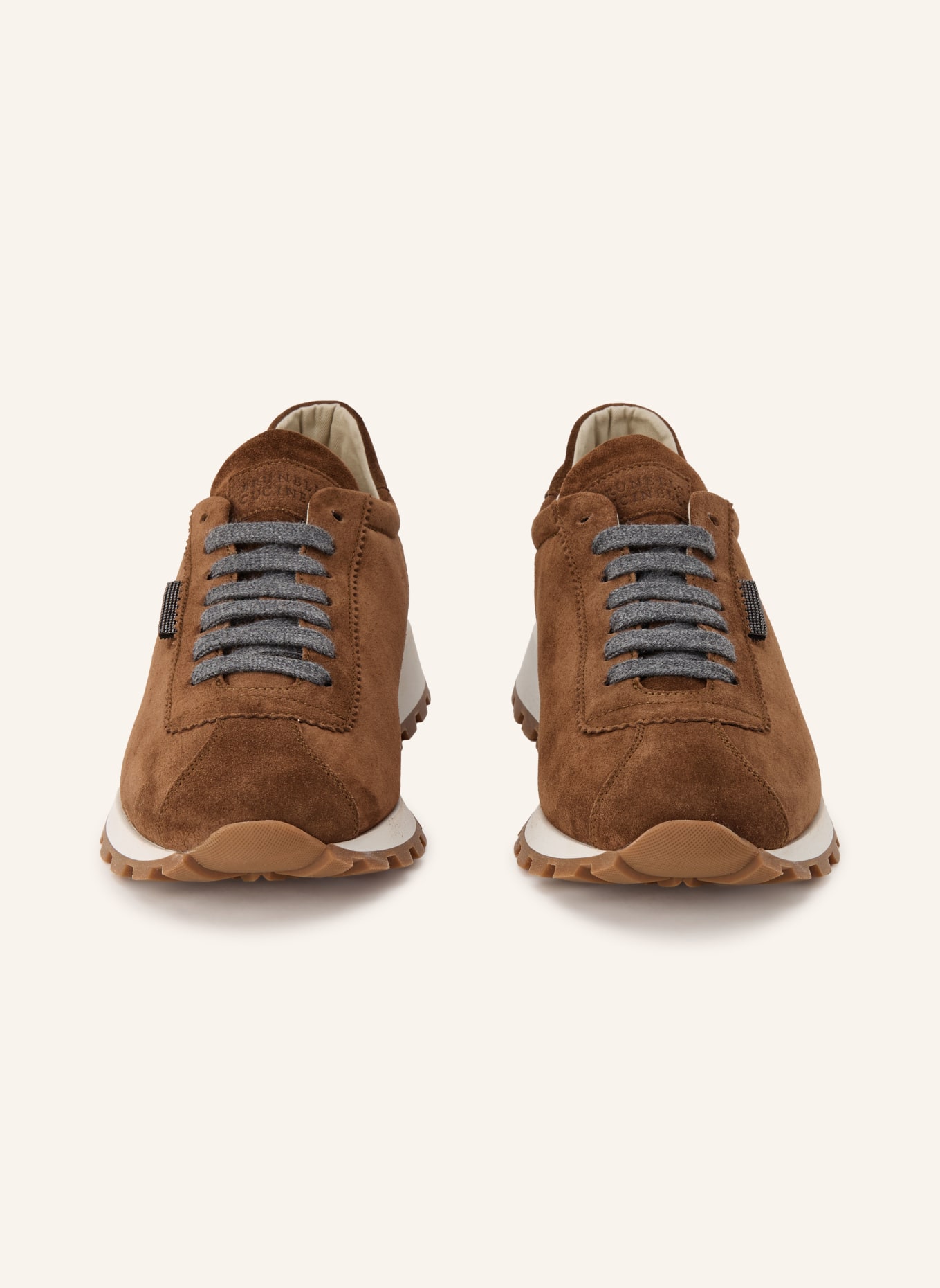 BRUNELLO CUCINELLI Sneaker: BRAUN