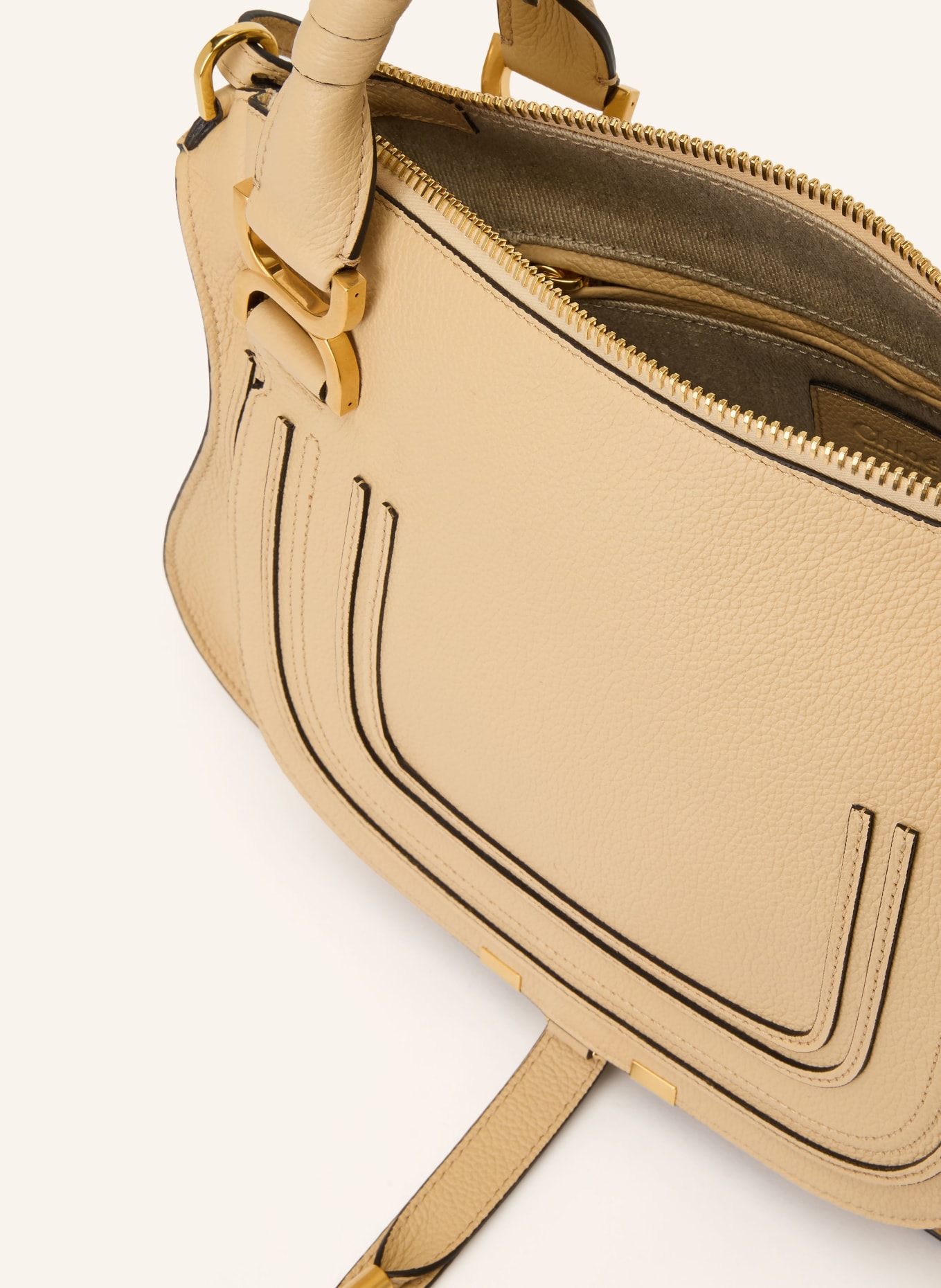 Chloé MARCIE handbag: 086 Petal Beige