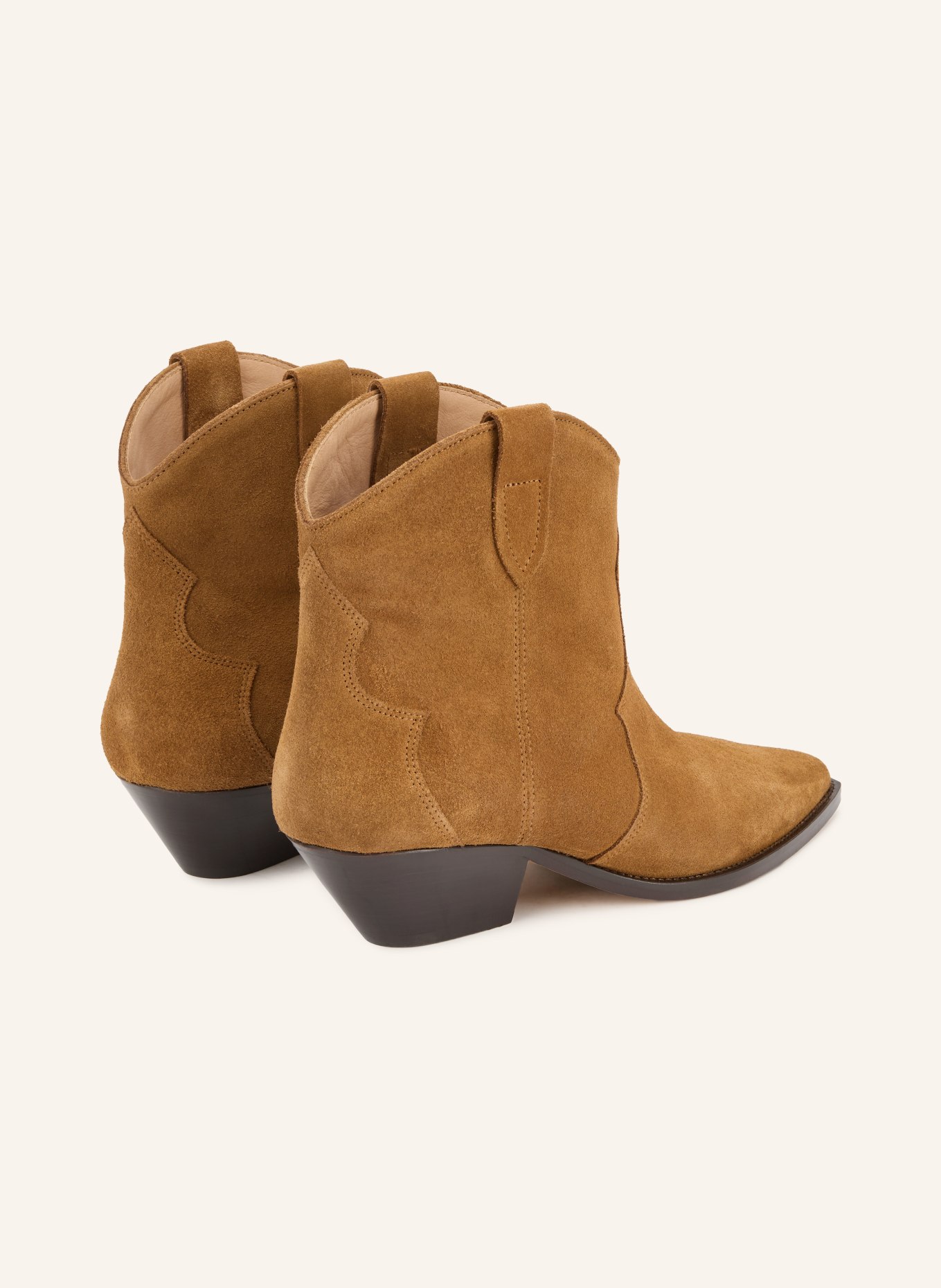 ISABEL MARANT Cowboy Boots DEWINA: COGNAC
