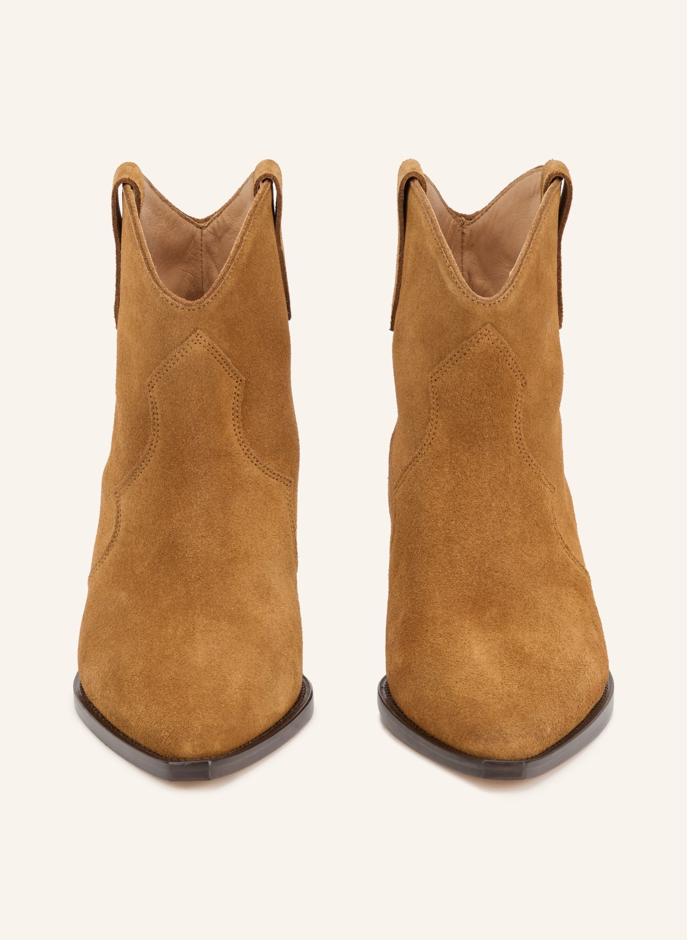 ISABEL MARANT Cowboy Boots DEWINA: COGNAC