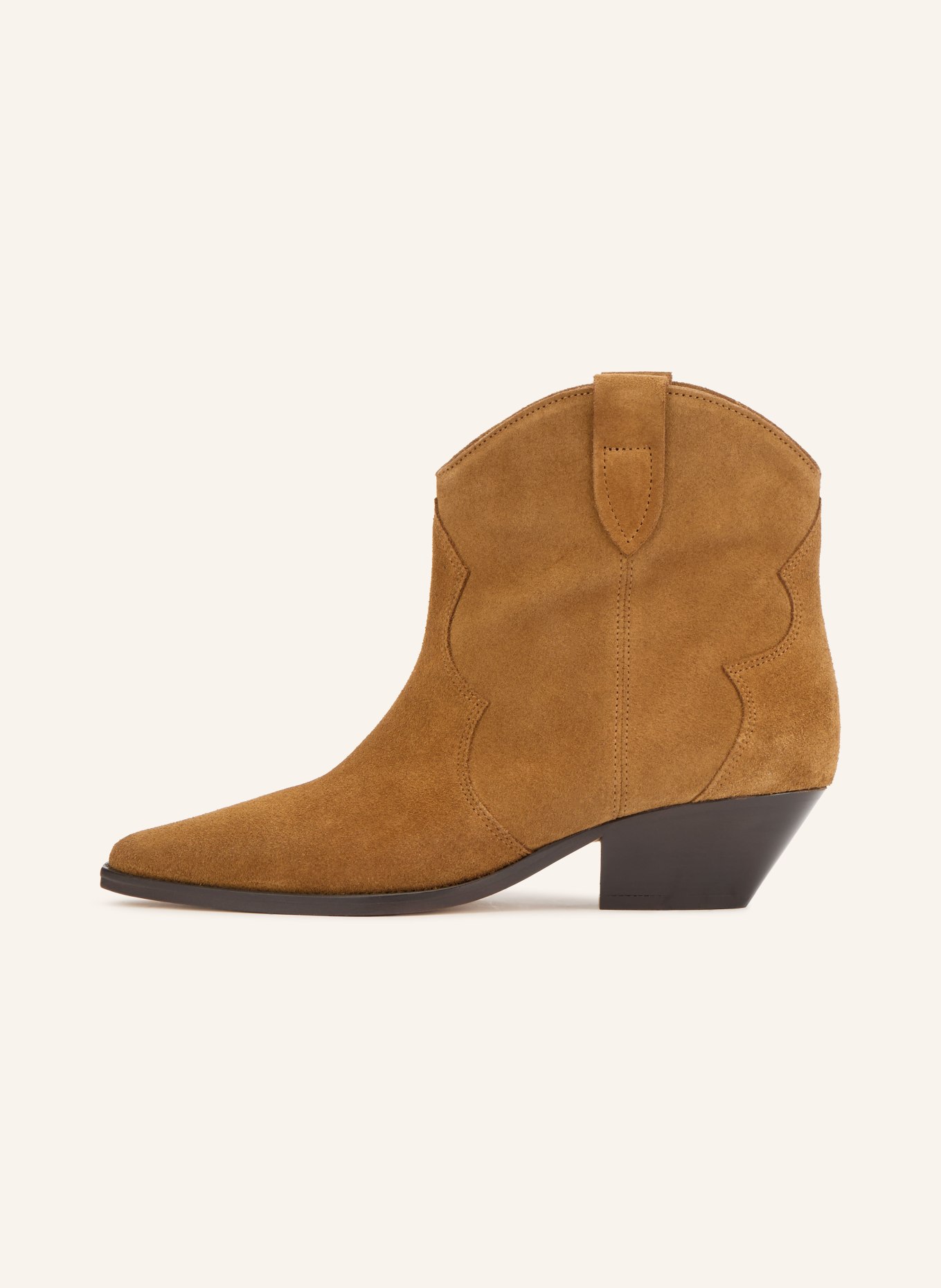 ISABEL MARANT Cowboy Boots DEWINA: COGNAC