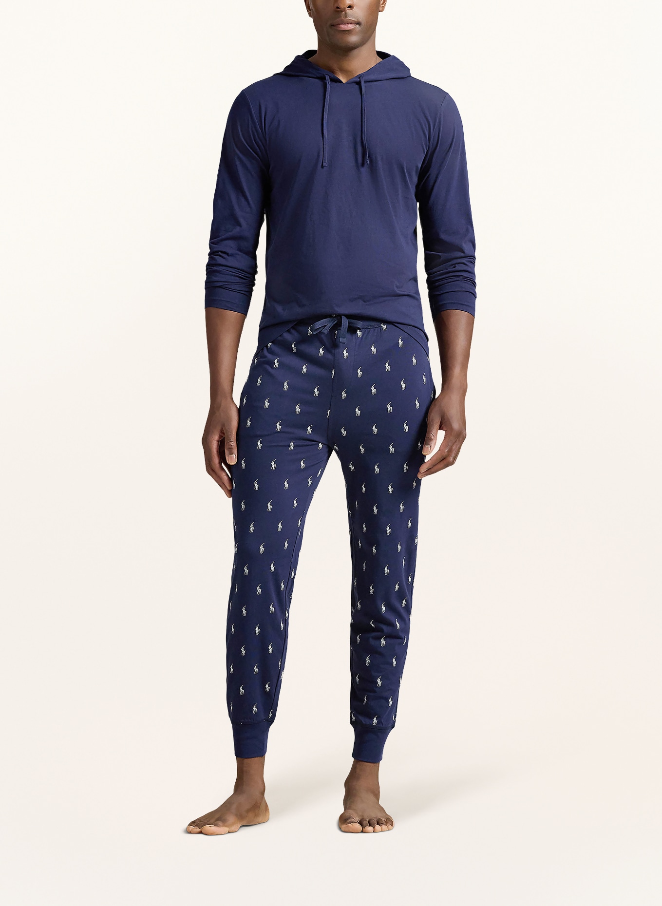 POLO RALPH LAUREN Loungehoodie: DONKERBLAUW