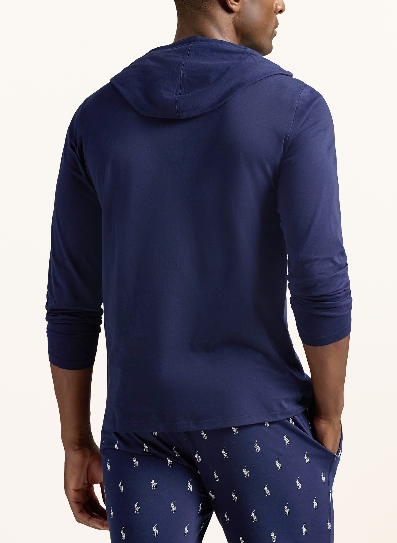 POLO RALPH LAUREN Loungehoodie: DONKERBLAUW