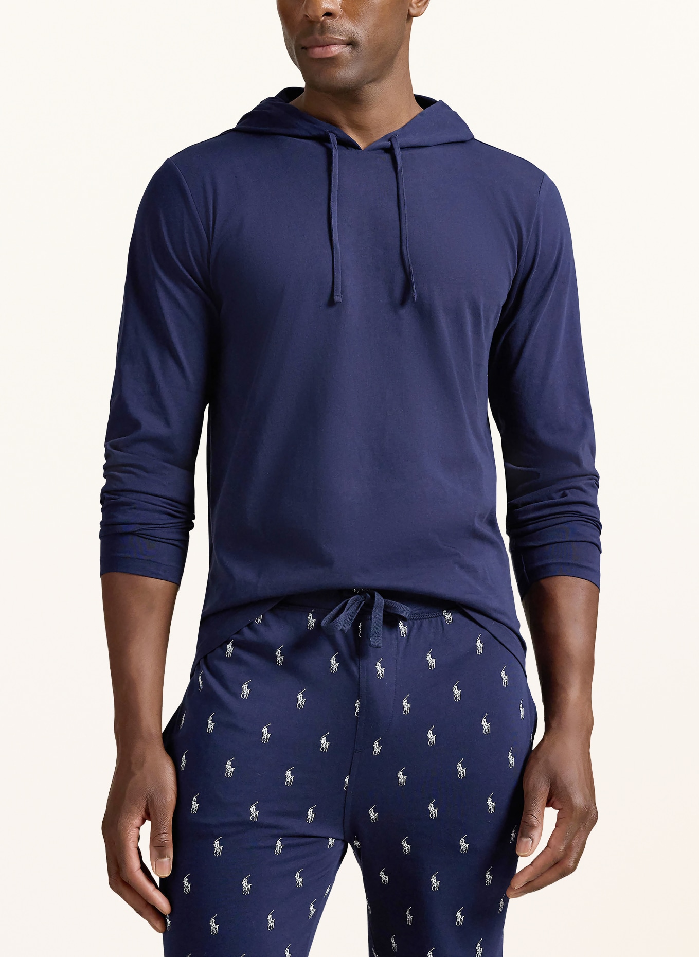 POLO RALPH LAUREN Loungehoodie: DONKERBLAUW