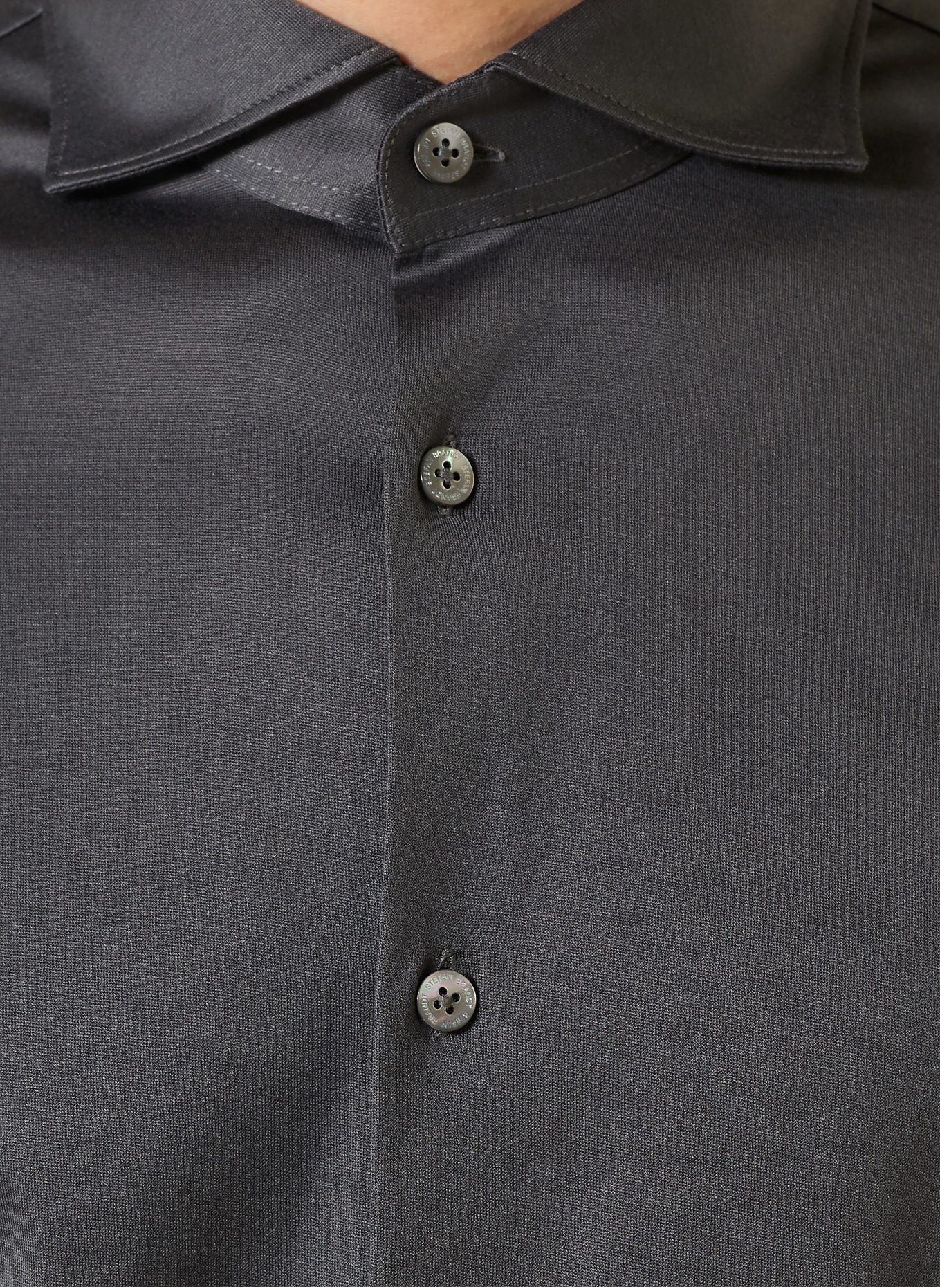 Stefan Brandt Jerseyhemd OTIS Slim Fit: DUNKELGRAU