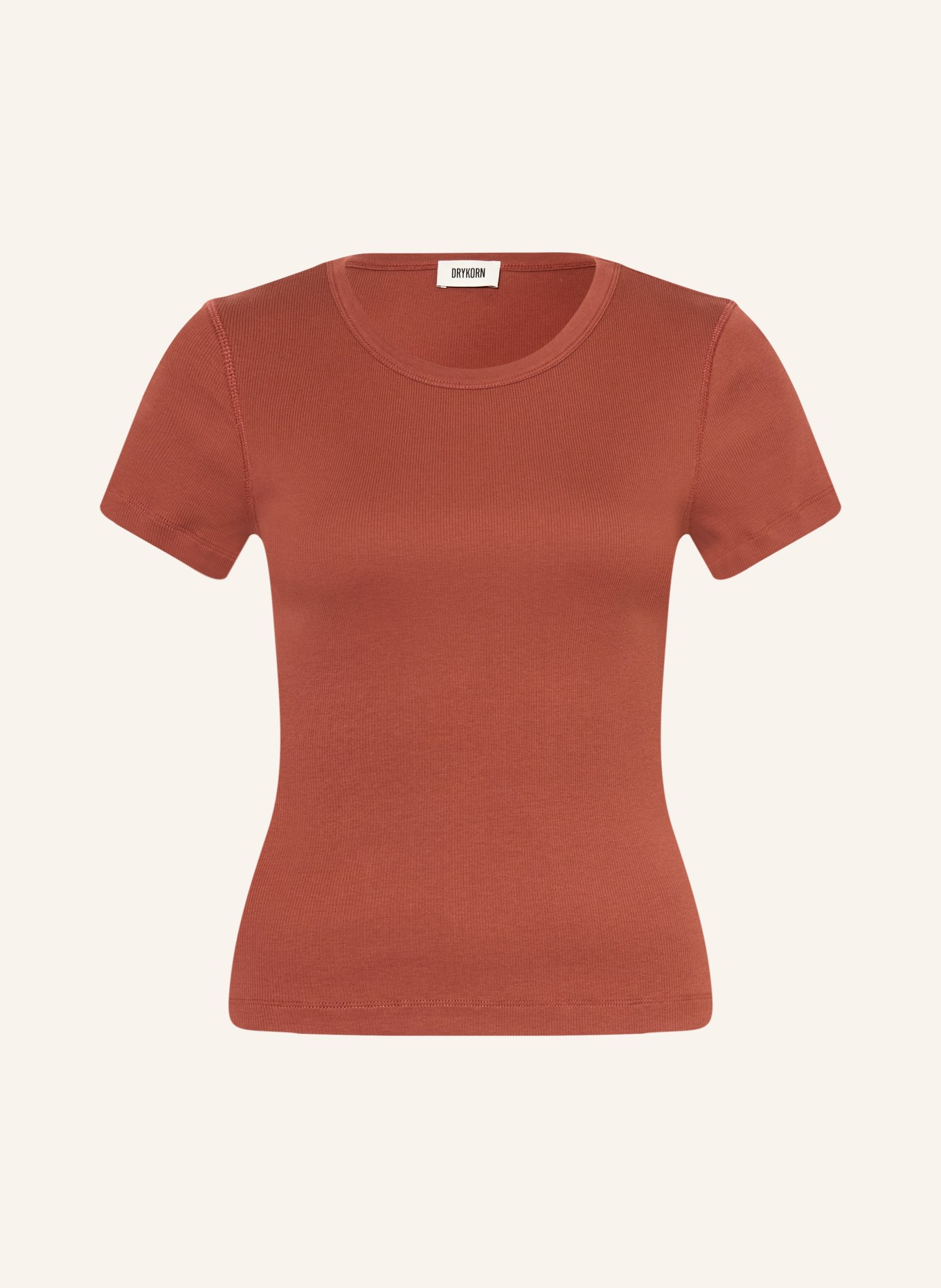 DRYKORN T-shirt KOALE: BRUIN