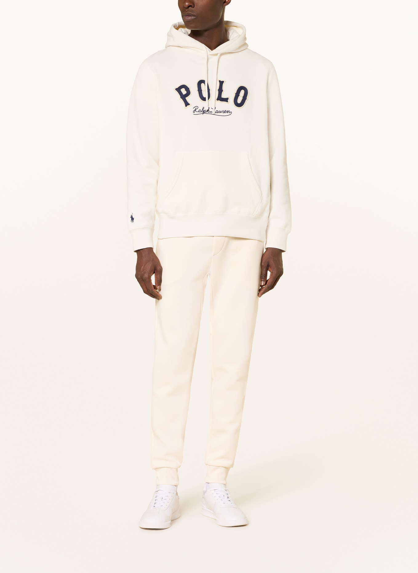 POLO RALPH LAUREN Tepláky: KRÉMOVÁ