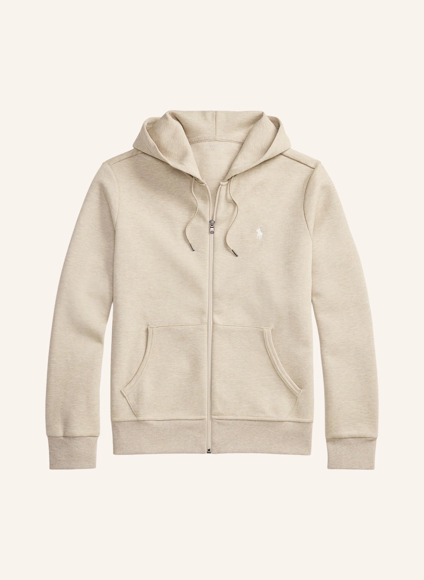 POLO RALPH LAUREN veste de survêtement: MARRON CLAIR