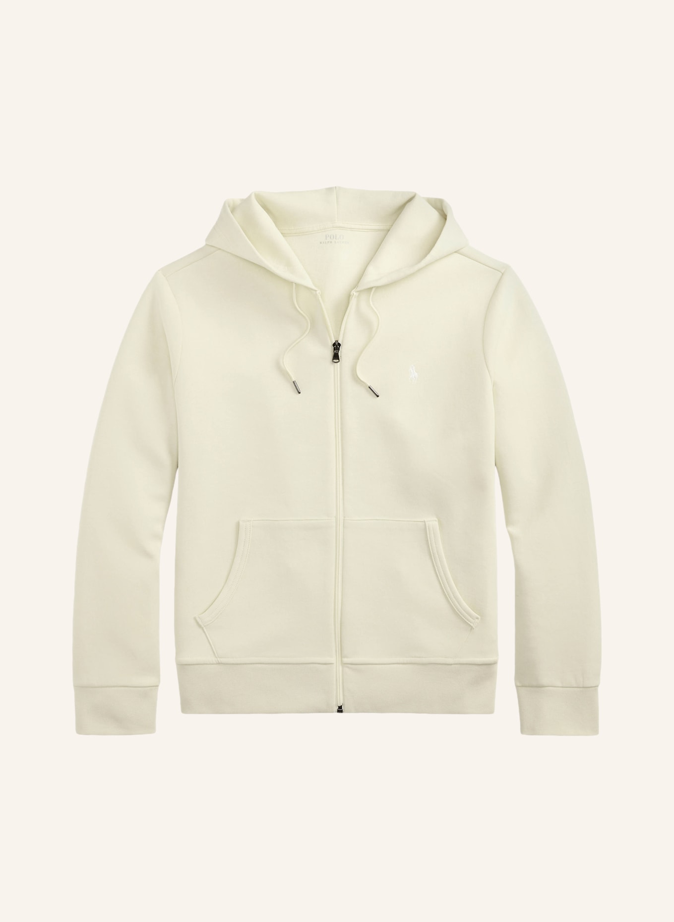 POLO RALPH LAUREN veste de survêtement: CRÈME