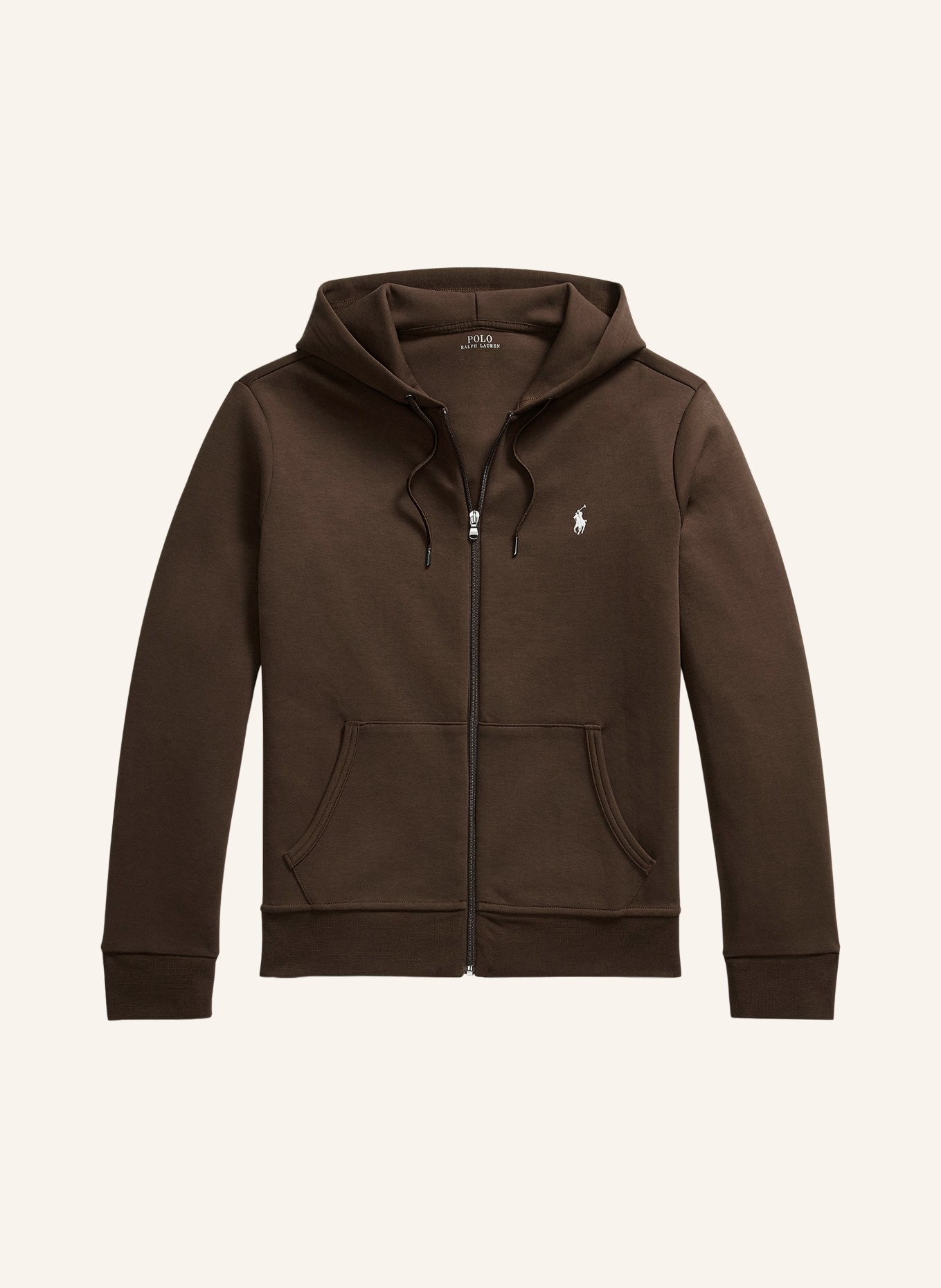 POLO RALPH LAUREN veste de survêtement: MARRON