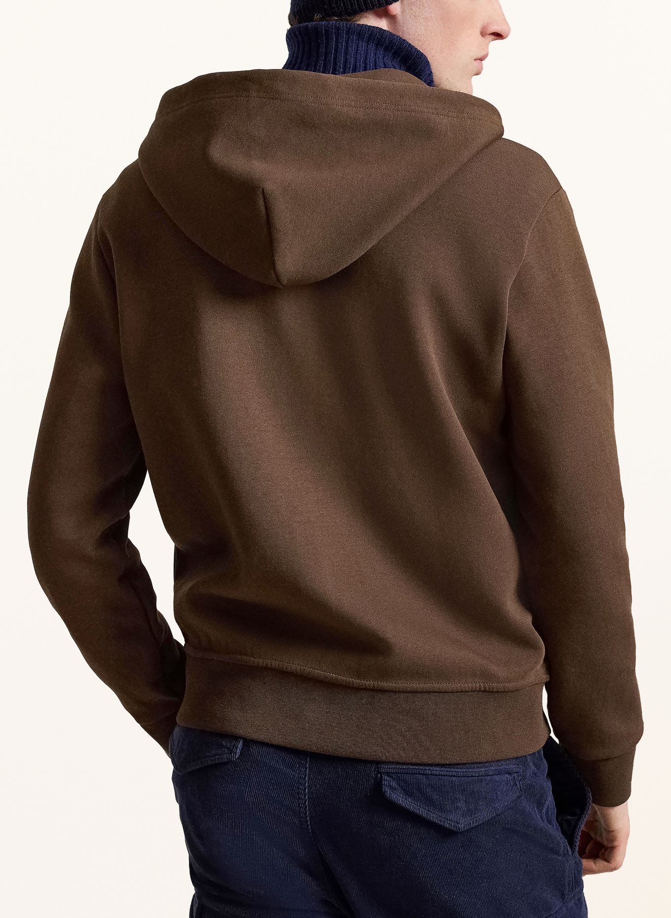POLO RALPH LAUREN veste de survêtement: MARRON