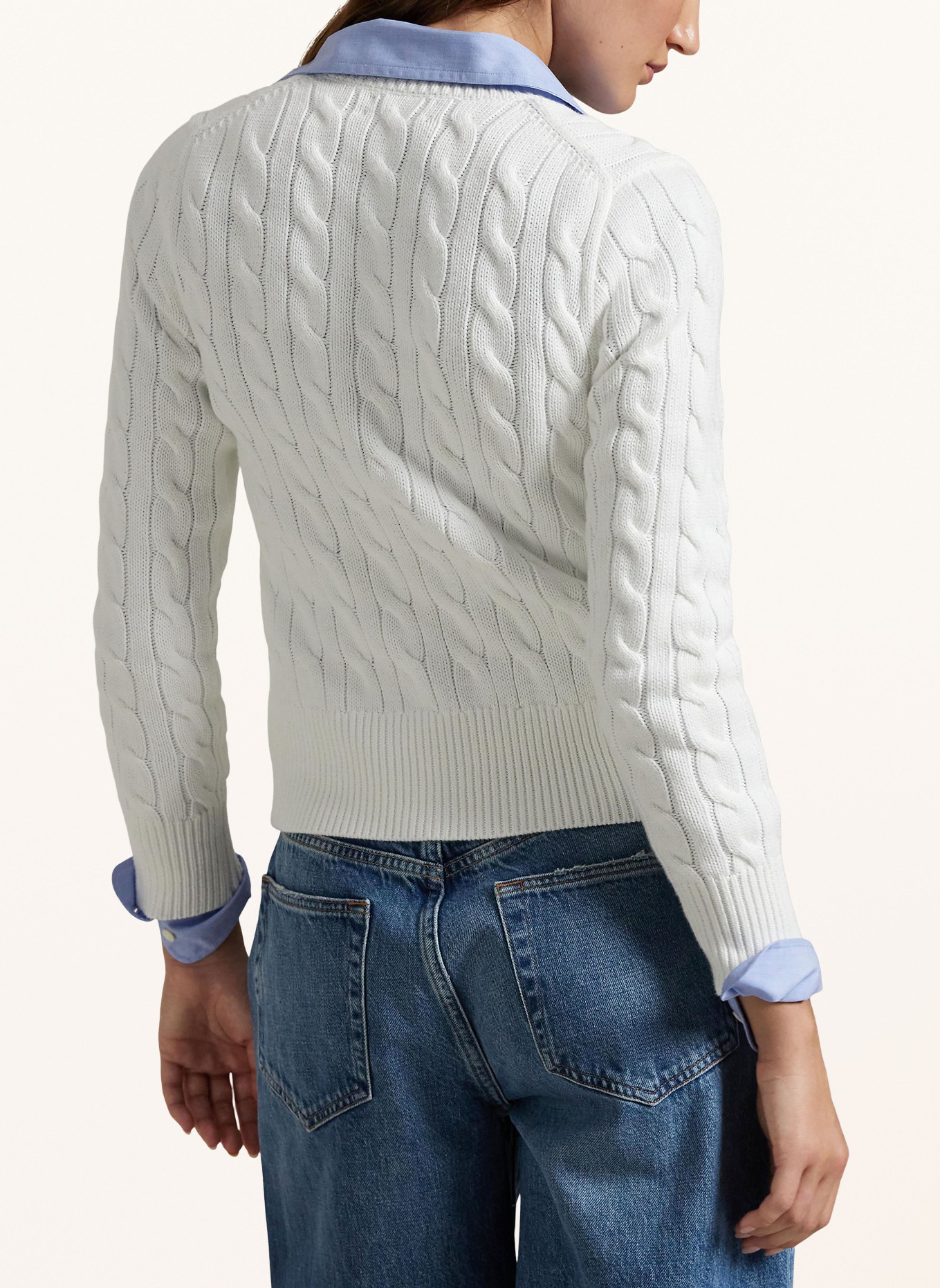 POLO RALPH LAUREN breiwerk: WIT