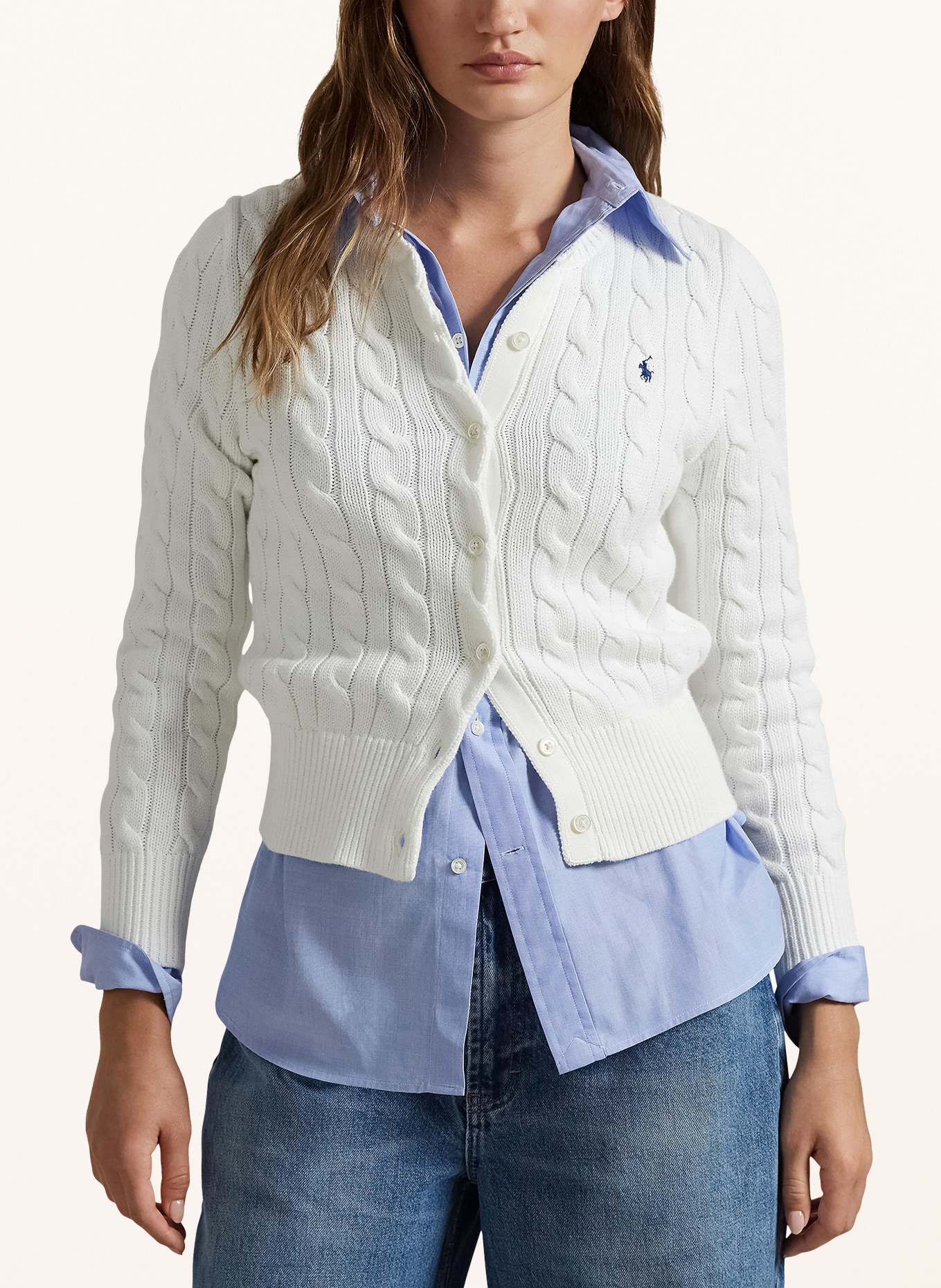 POLO RALPH LAUREN breiwerk: WIT
