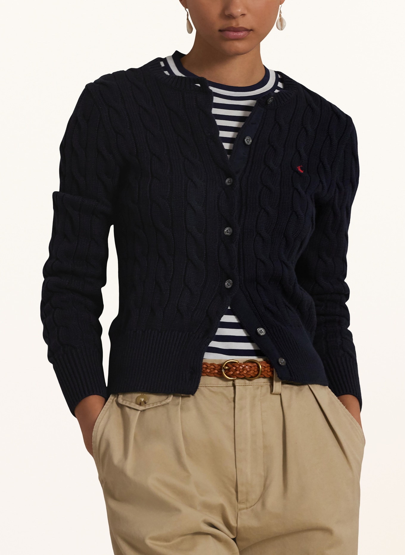 POLO RALPH LAUREN breiwerk: DONKERBLAUW