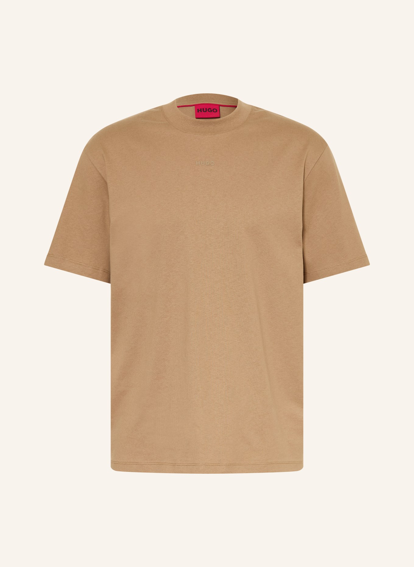 HUGO T-Shirt DAPOLINO: CAMEL
