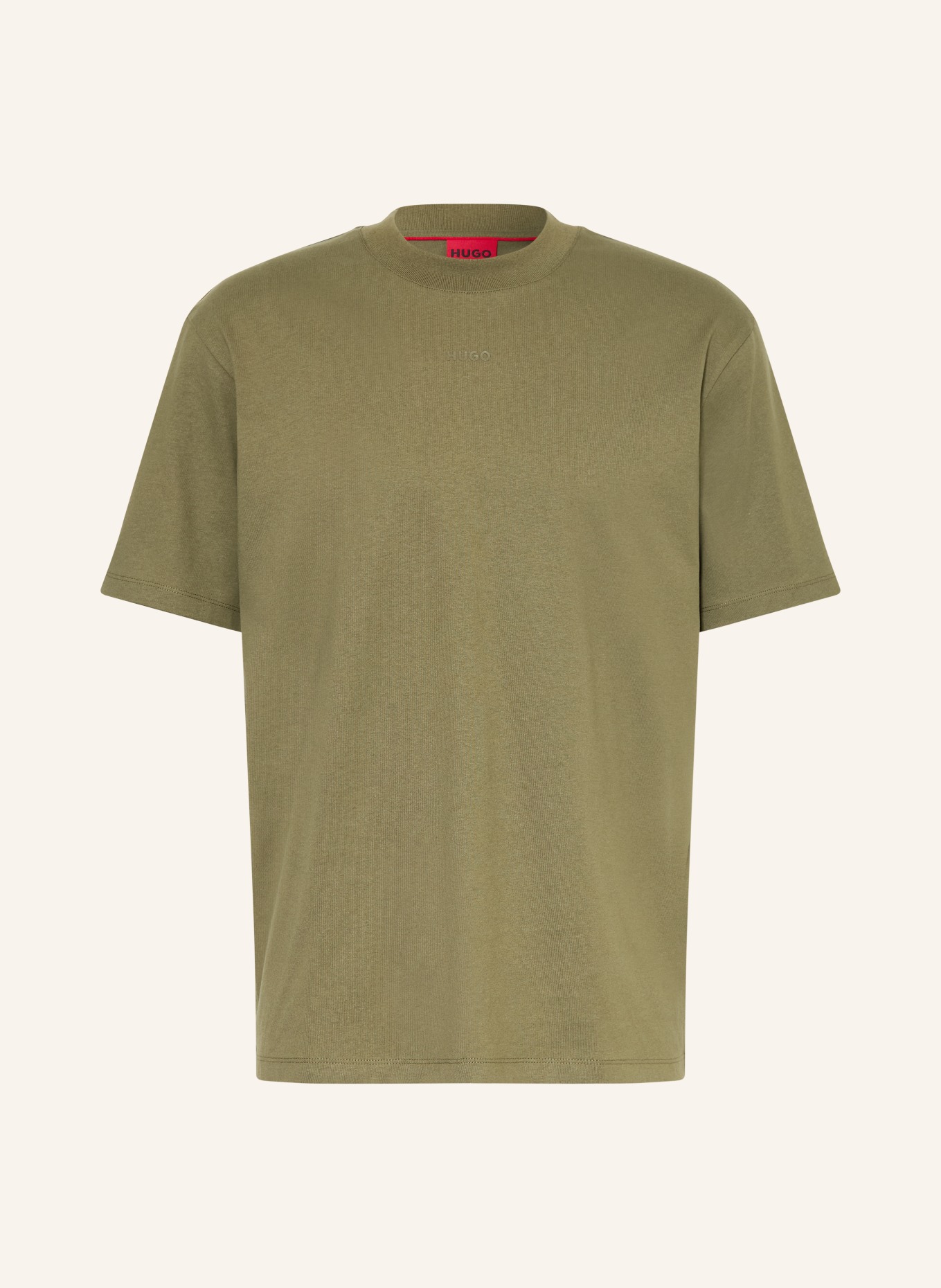 HUGO T-shirt DAPOLINO: OLIJF