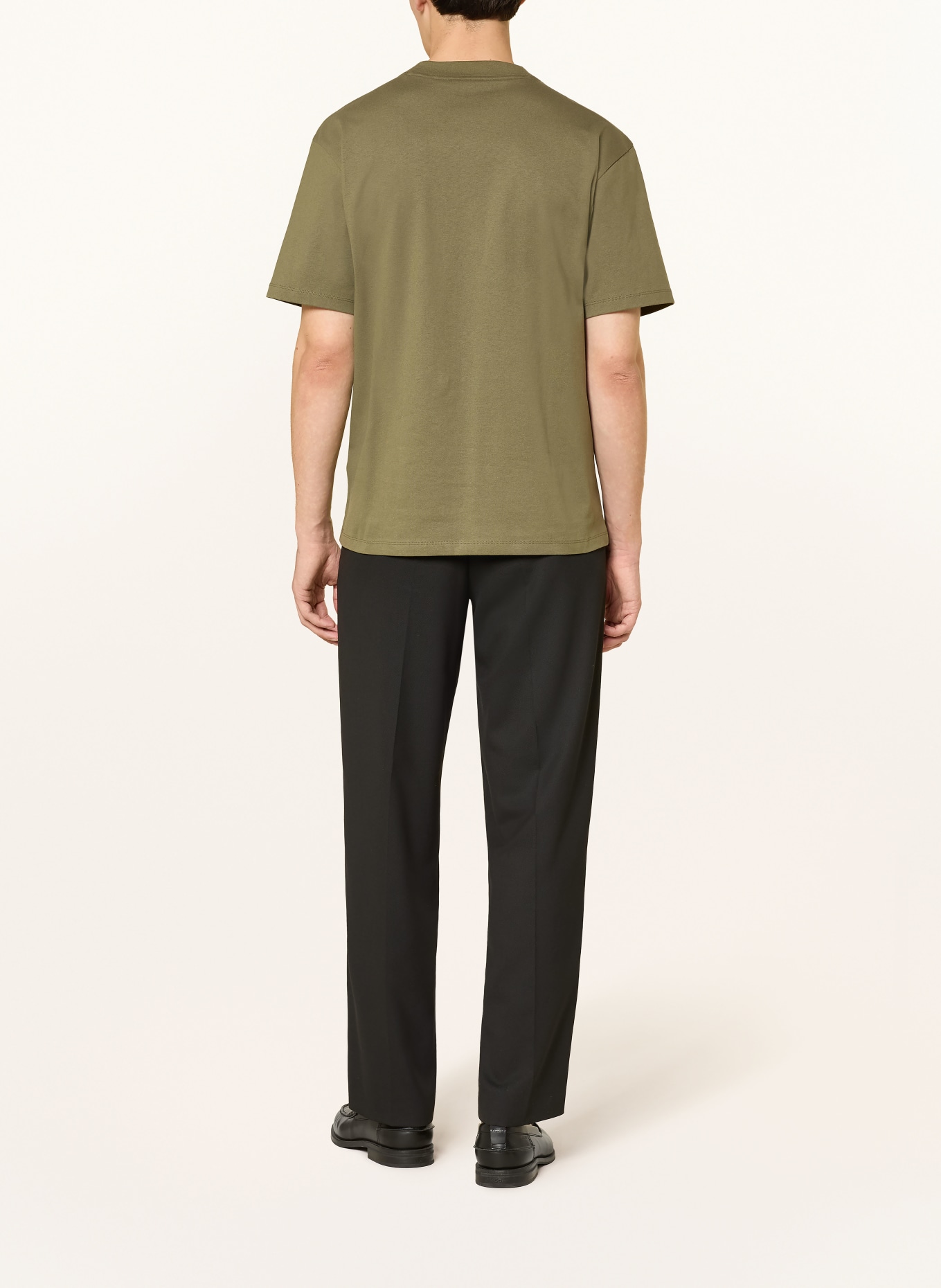HUGO T-shirt DAPOLINO: OLIJF