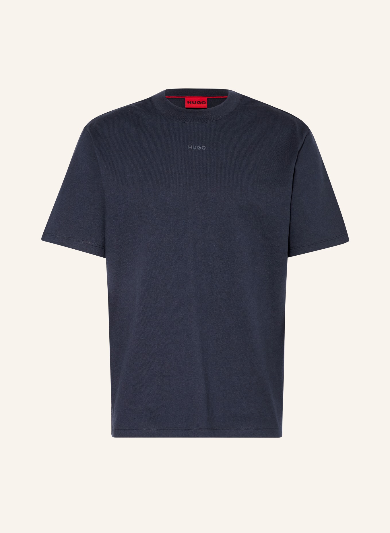 HUGO T-Shirt DAPOLINO: DUNKELBLAU