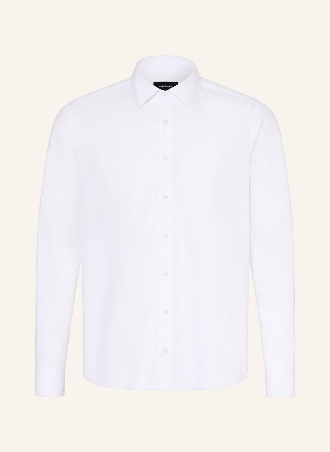 DRESSLER Shirt shaped fit: WHITE