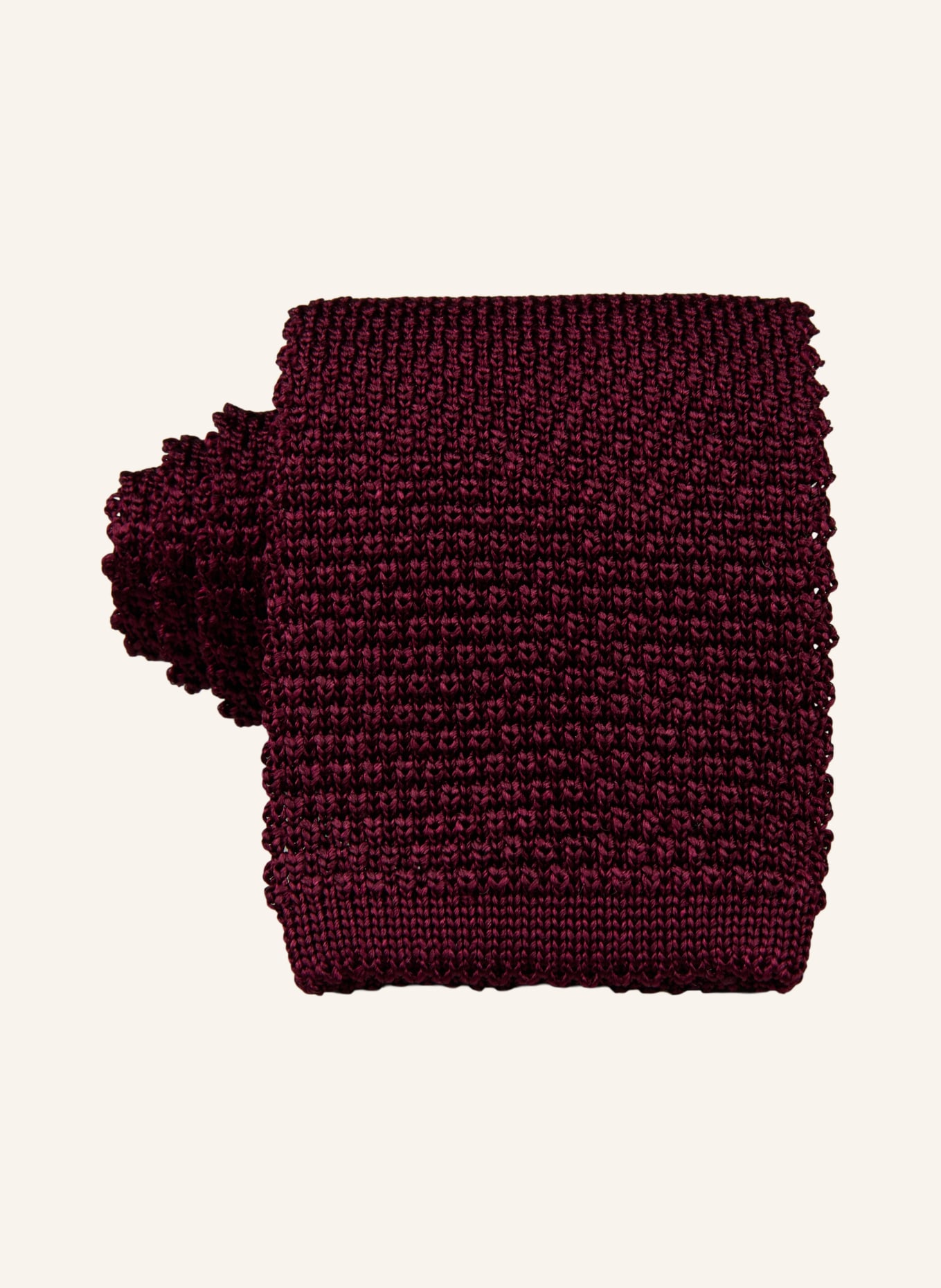 BRUNELLO CUCINELLI Strick-Krawatte: DUNKELROT