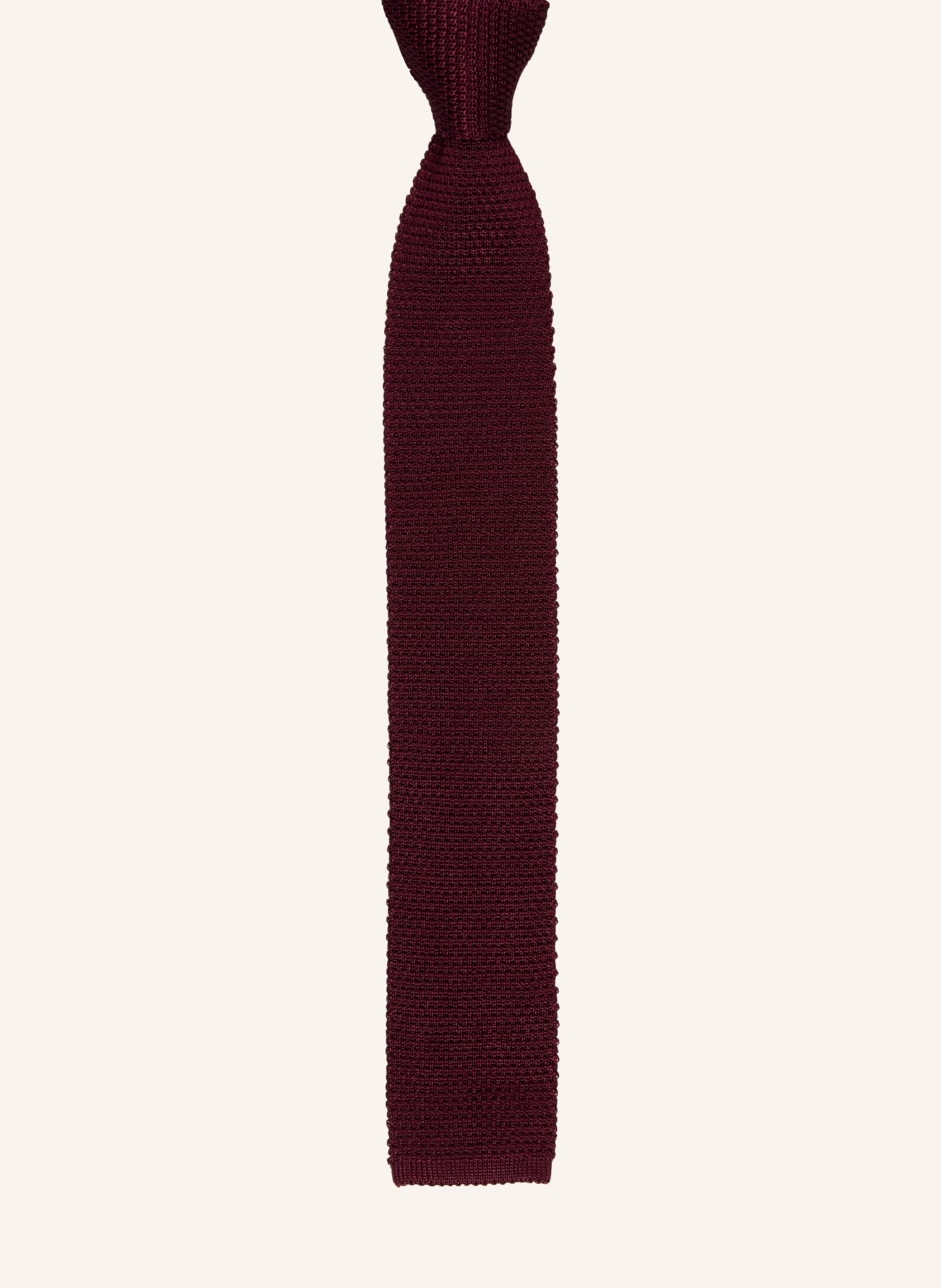 BRUNELLO CUCINELLI Strick-Krawatte: DUNKELROT