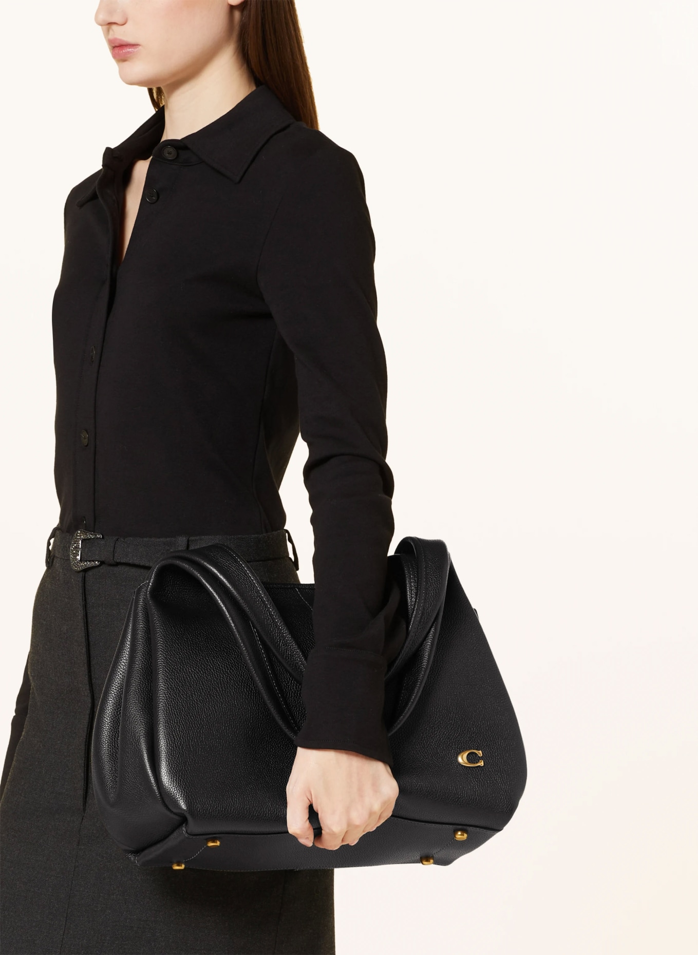 COACH Beuteltasche LANA: SCHWARZ