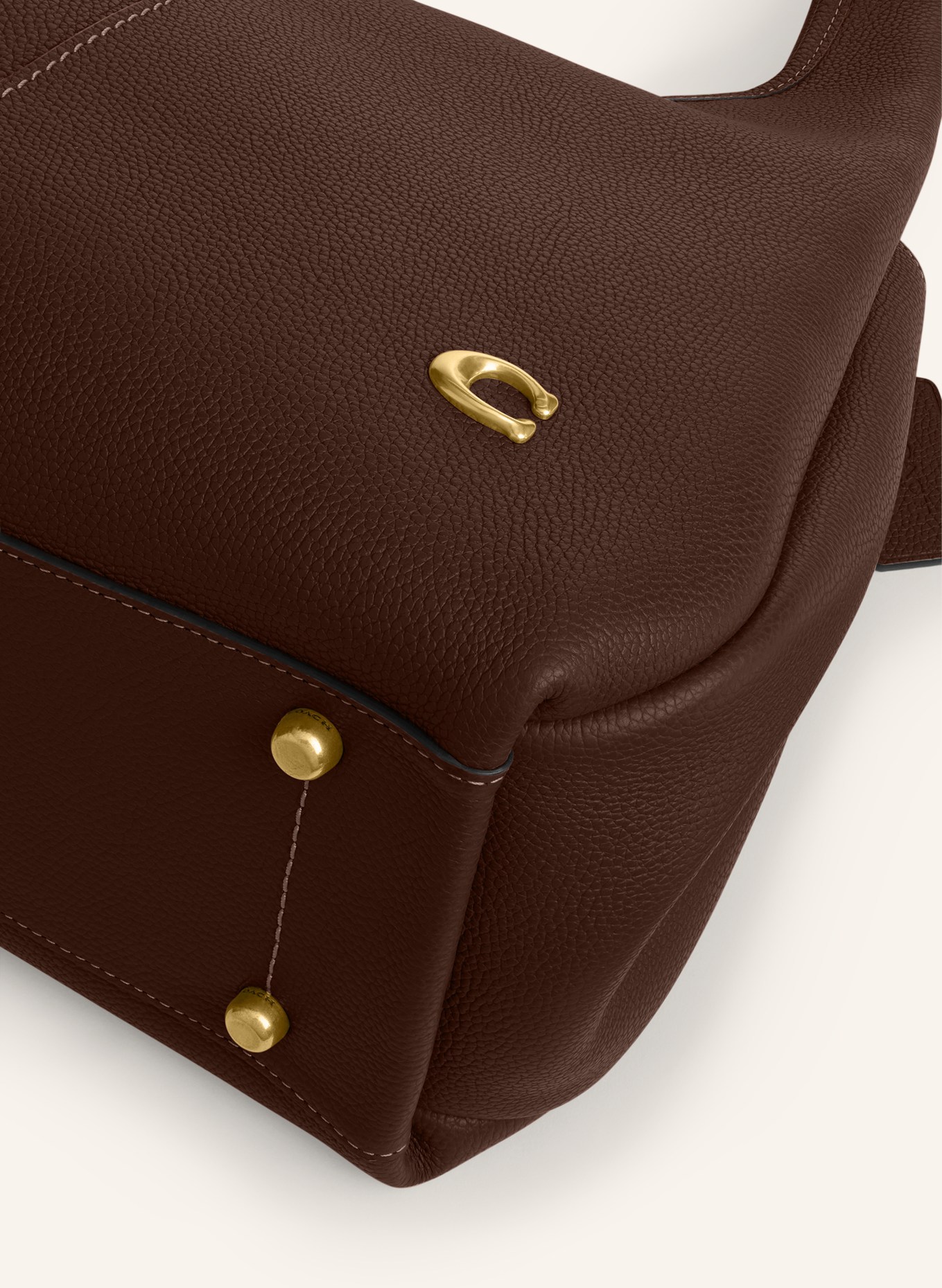 COACH Pouch bag LANA: DARK BROWN